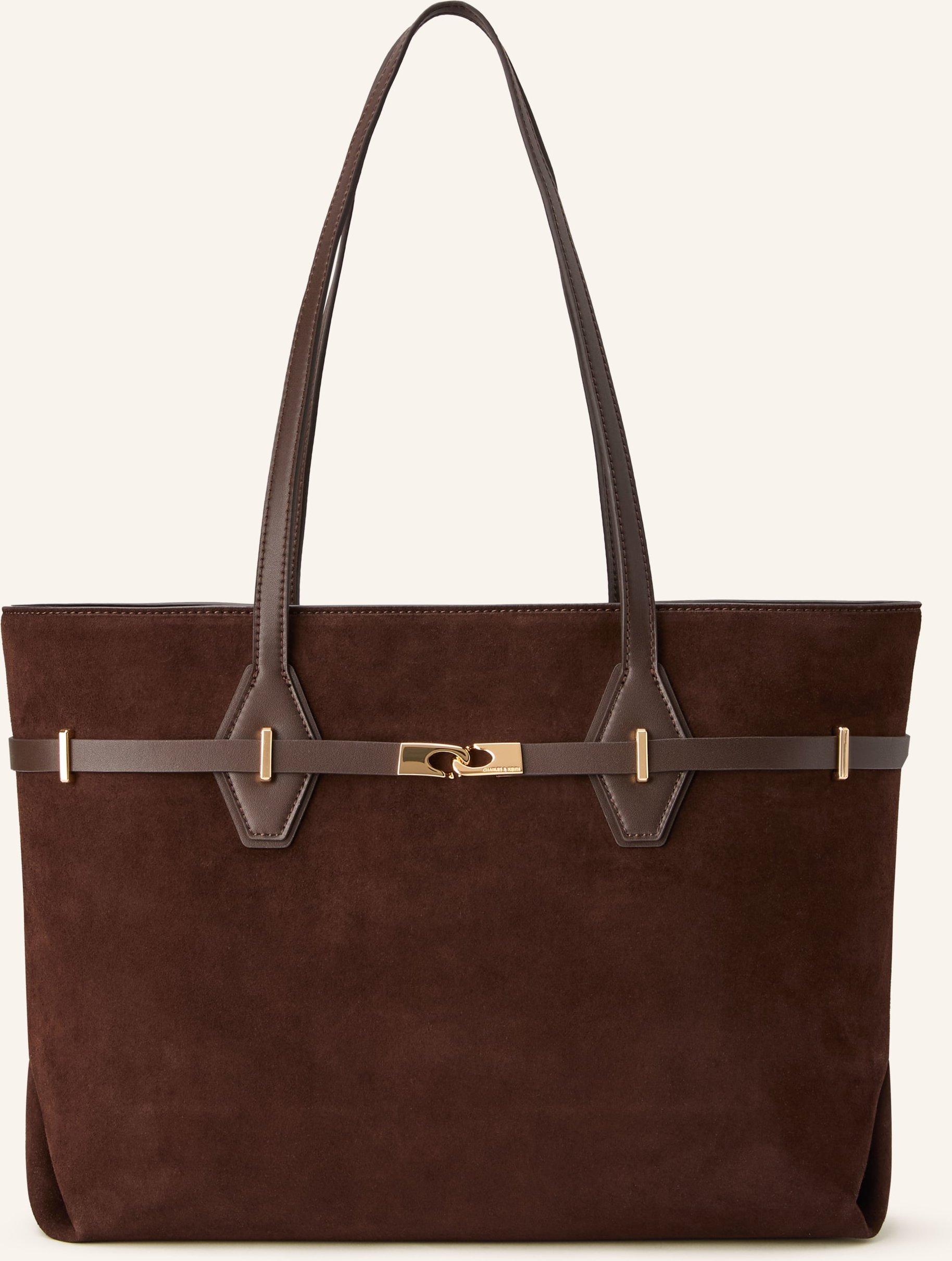 Charles & Keith Shopper Arlet Tote braun