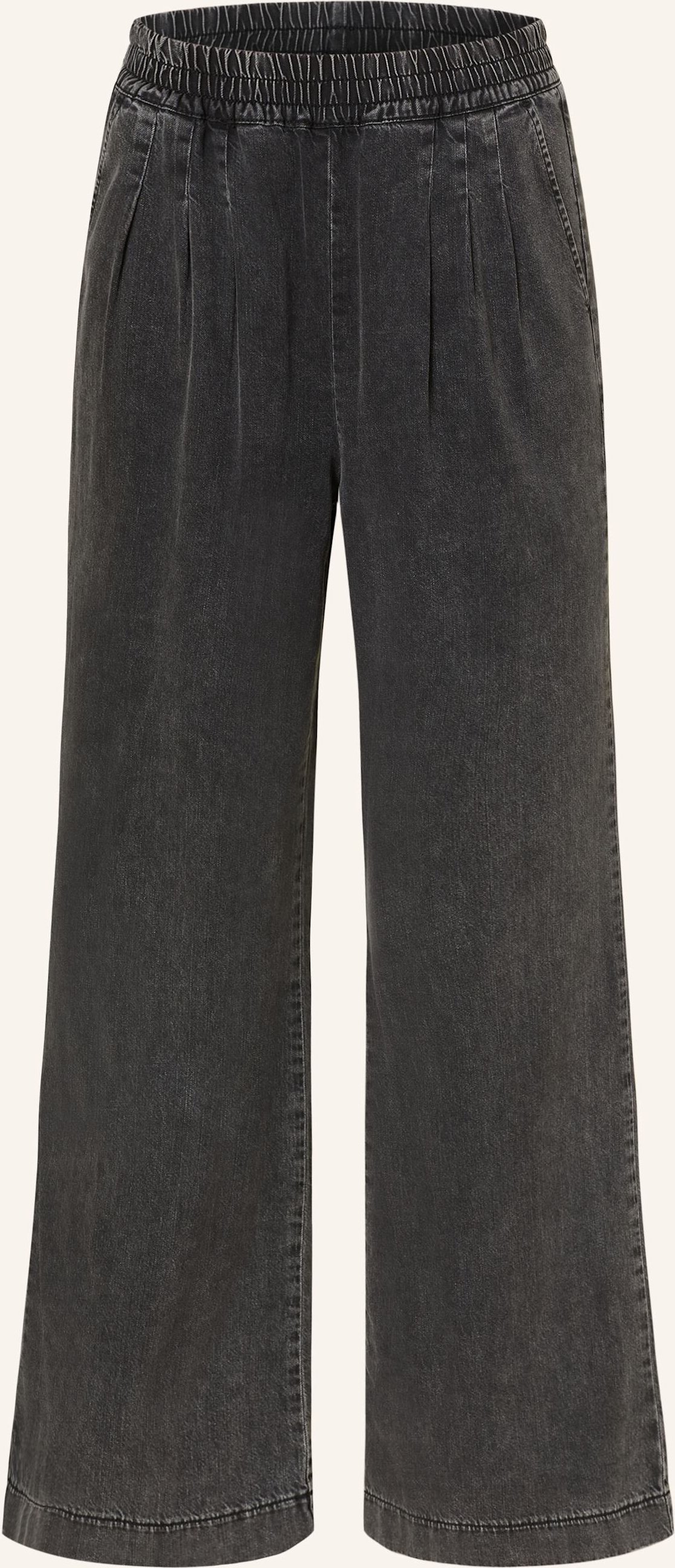 Thumbnail - Marc Aurel Marlenehose In Jeansoptik grau