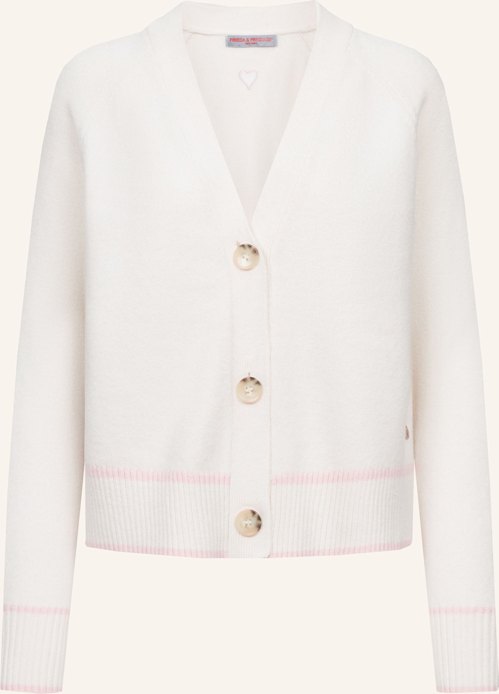 Frieda & Freddies Strickjacke beige