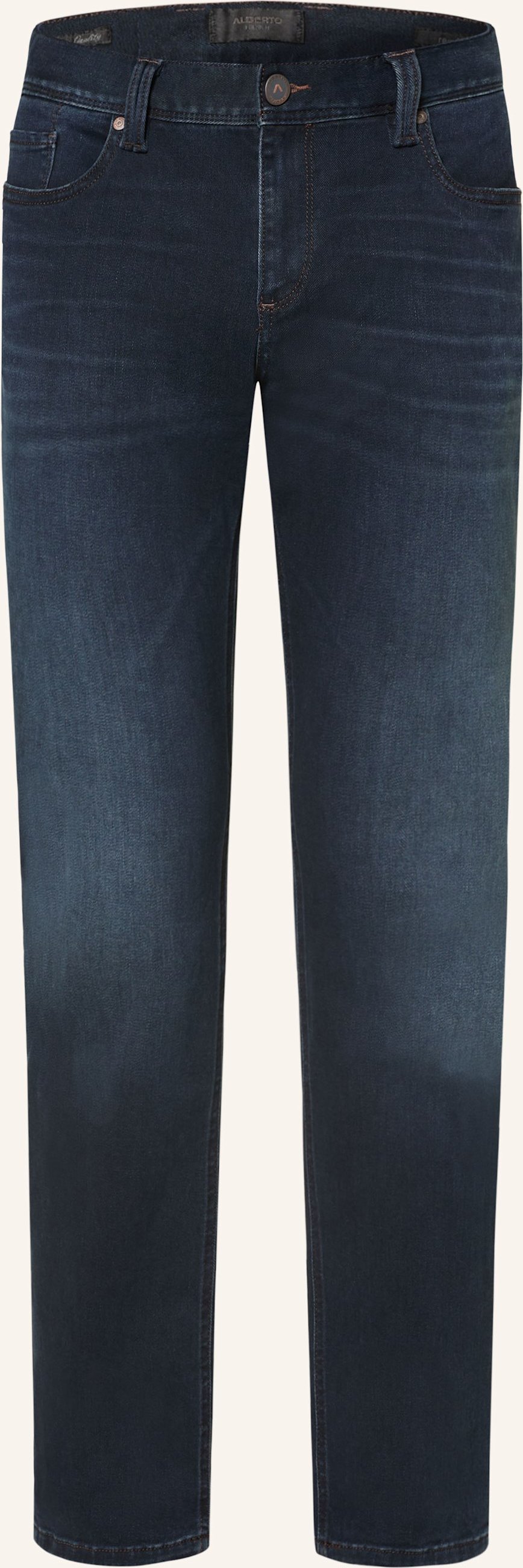 Alberto Jeans Pipe Regular Fit blau