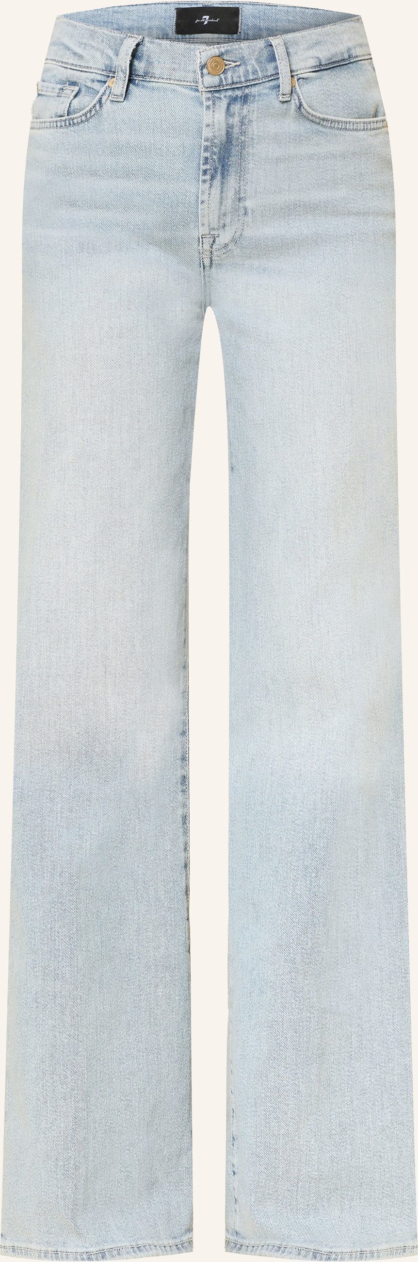 7 For All Mankind Flared Jeans Modern Dojo blau