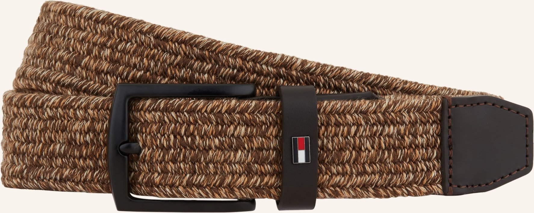 Tommy Hilfiger Flechtgürtel Denton braun