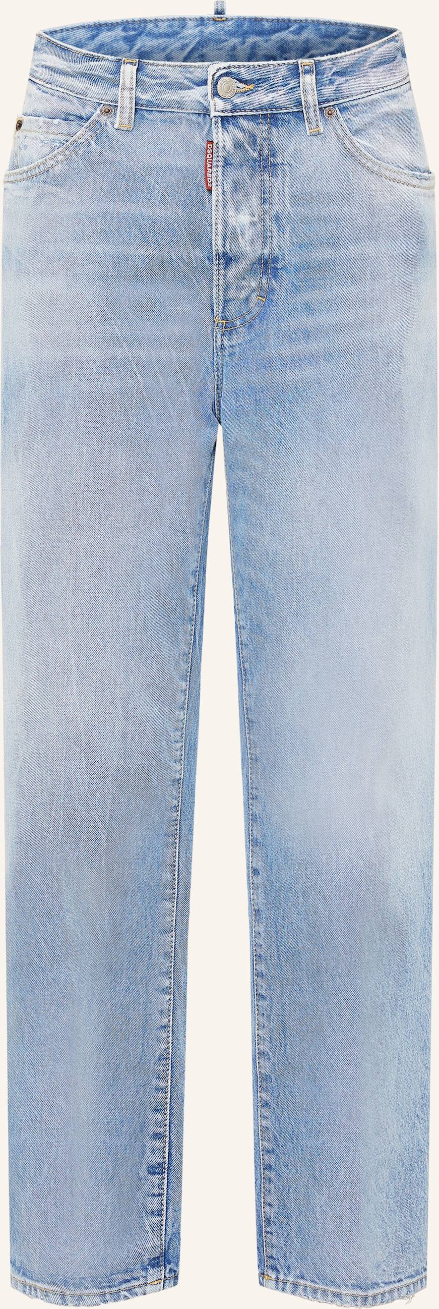 dsquared2 Straight Jeans Boston blau