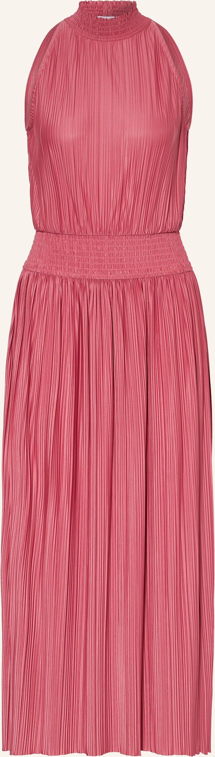 Samsøe Samsøe Plisseekleid Uma rosa