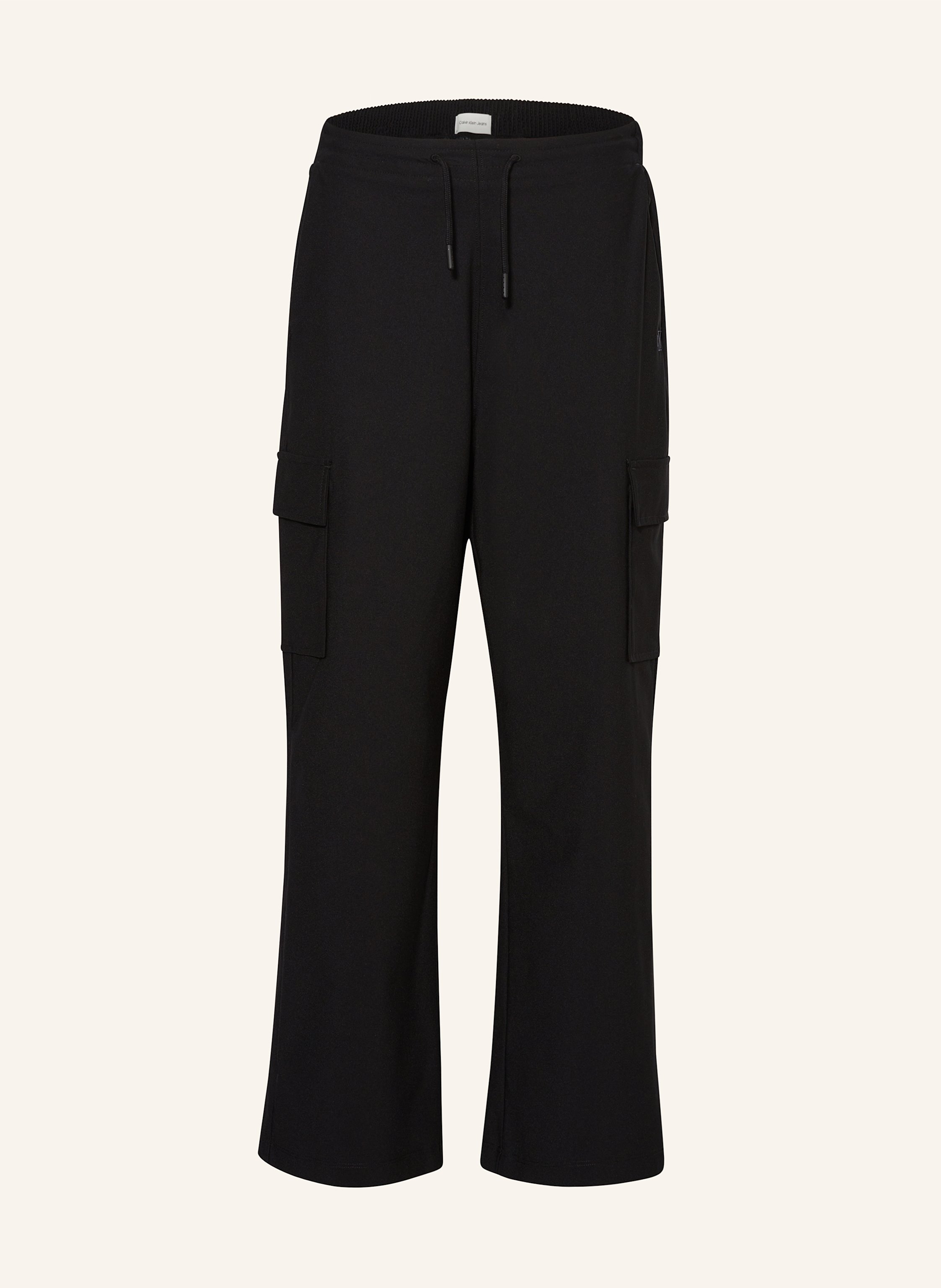 Calvin Klein Cargohose Skater schwarz