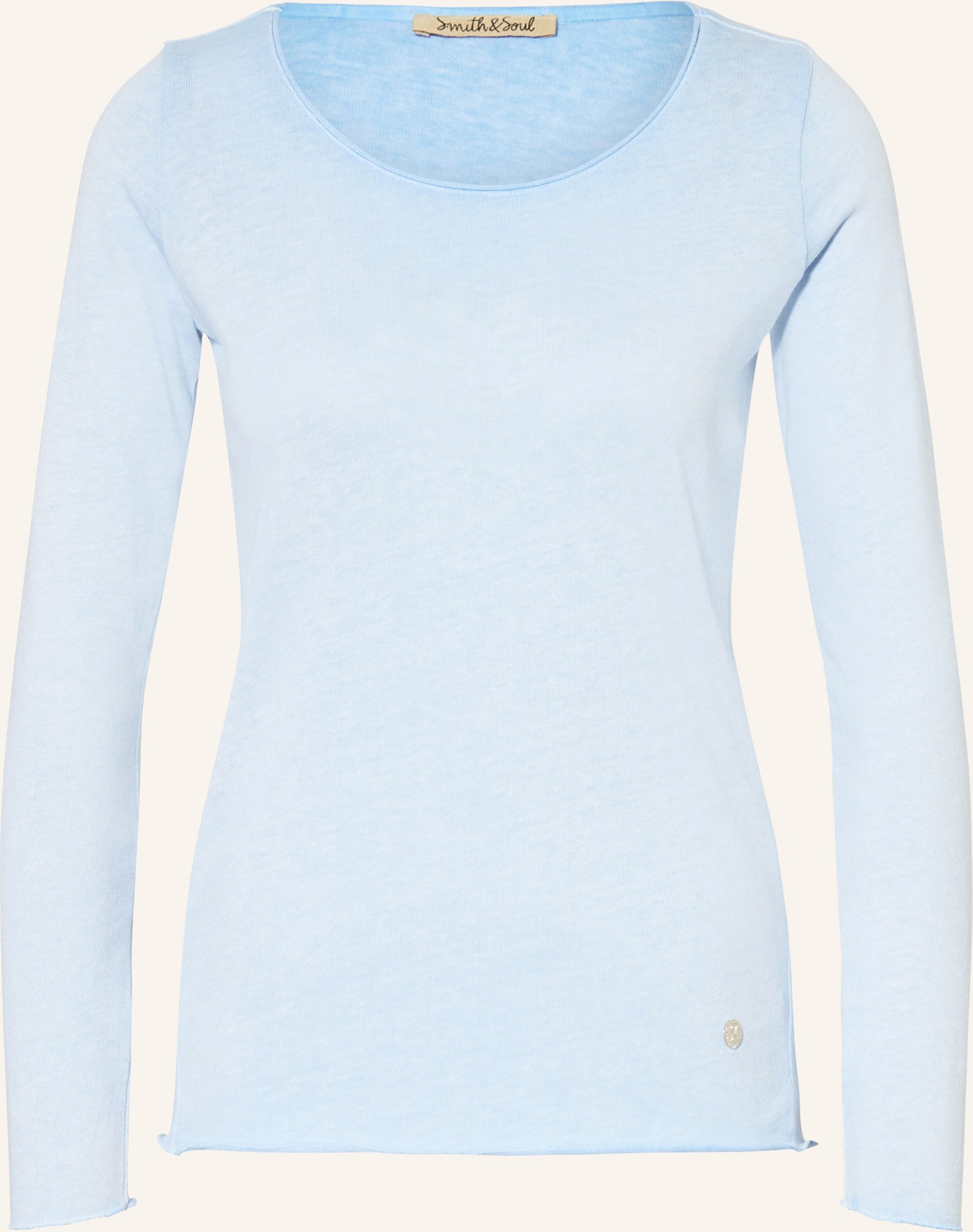 Smith & Soul Longsleeve blau