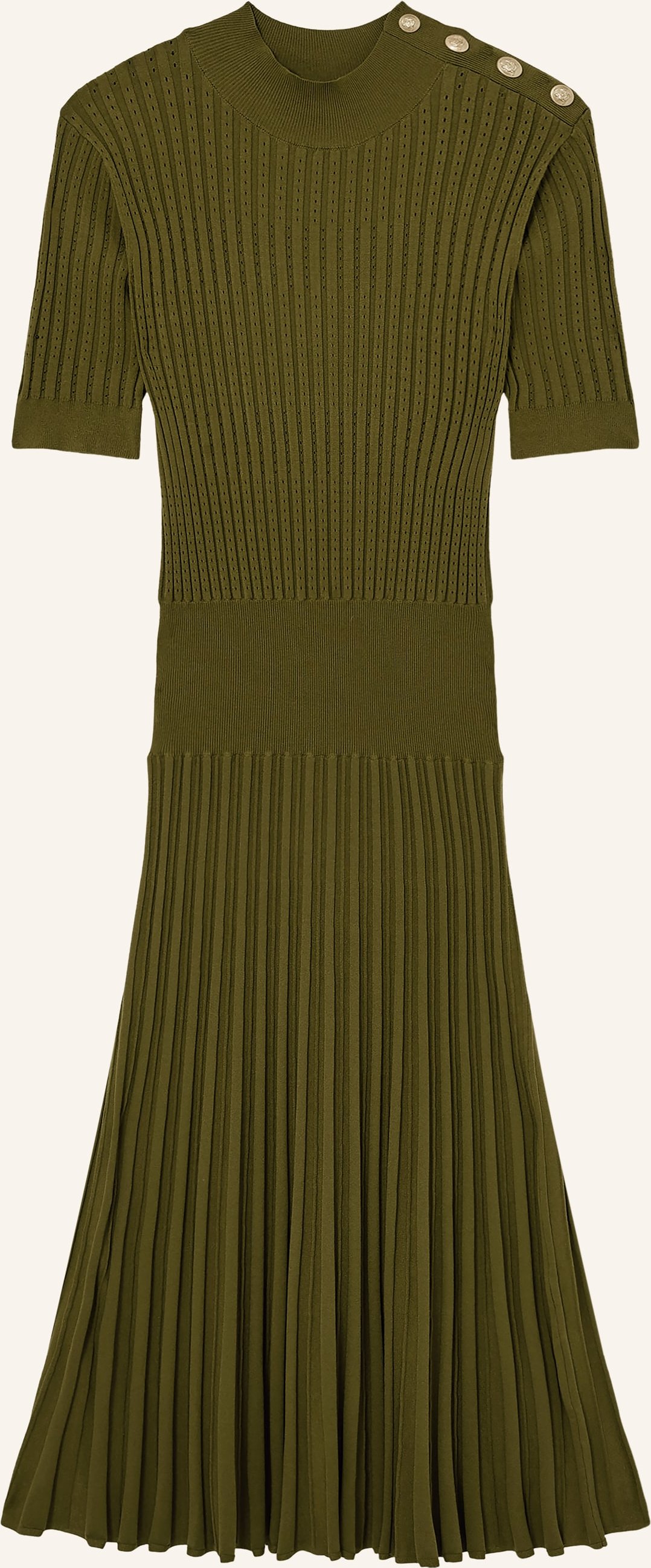 Reiss Strickkleid Harriett gruen