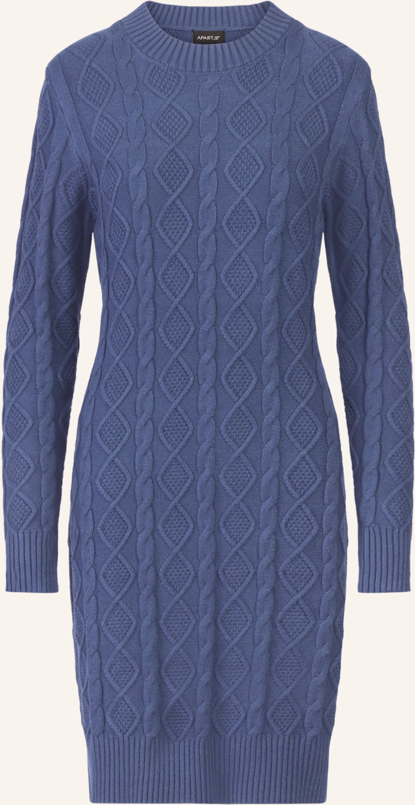 Thumbnail - Apart Strickkleid blau