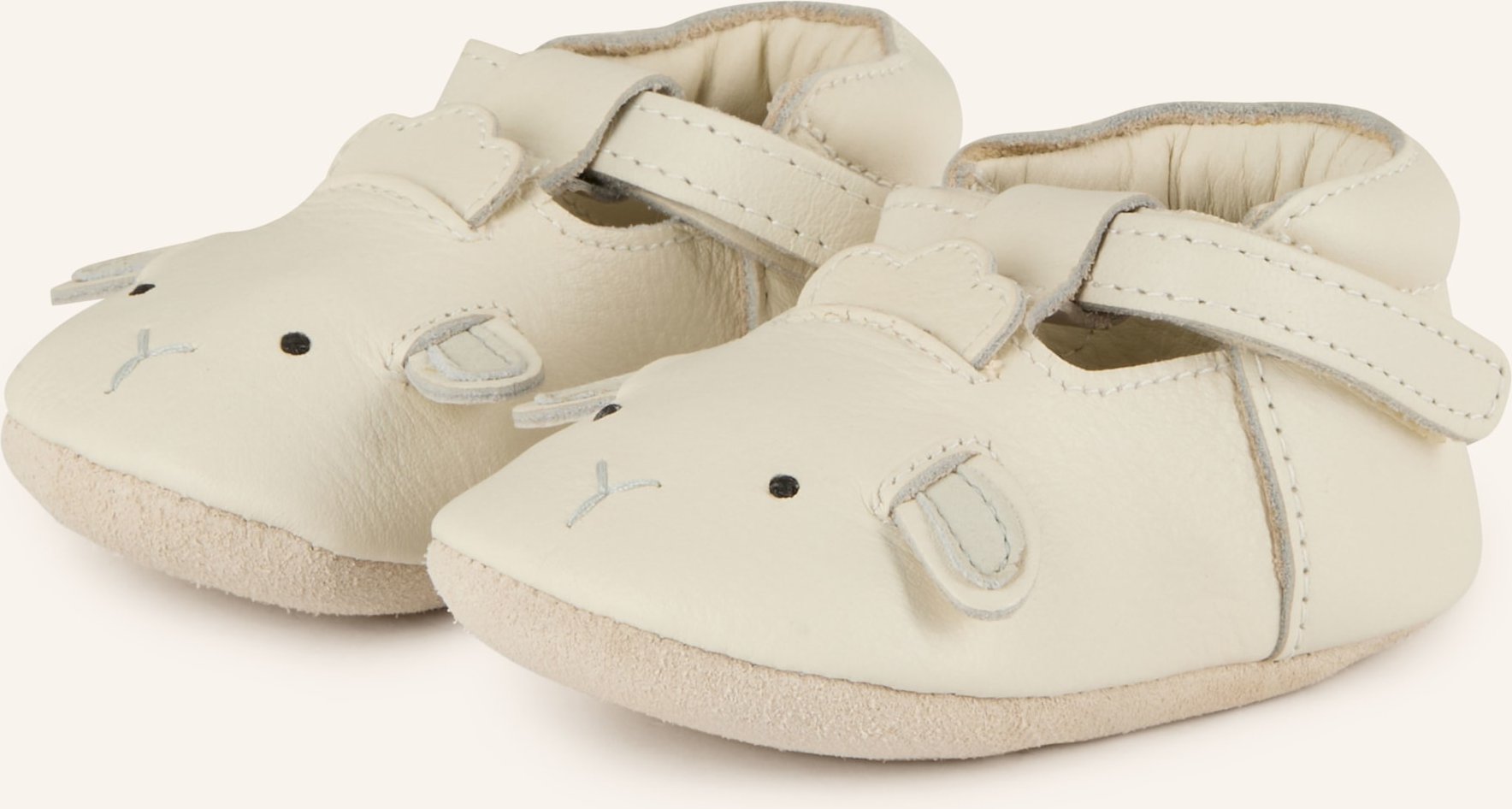 Donsje Krabbelschuhe Lammy weiss