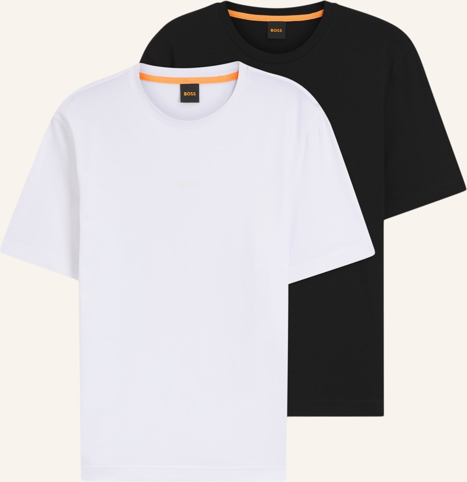 Boss T-Shirt 2 Pack Tchup Relaxed Fit schwarz