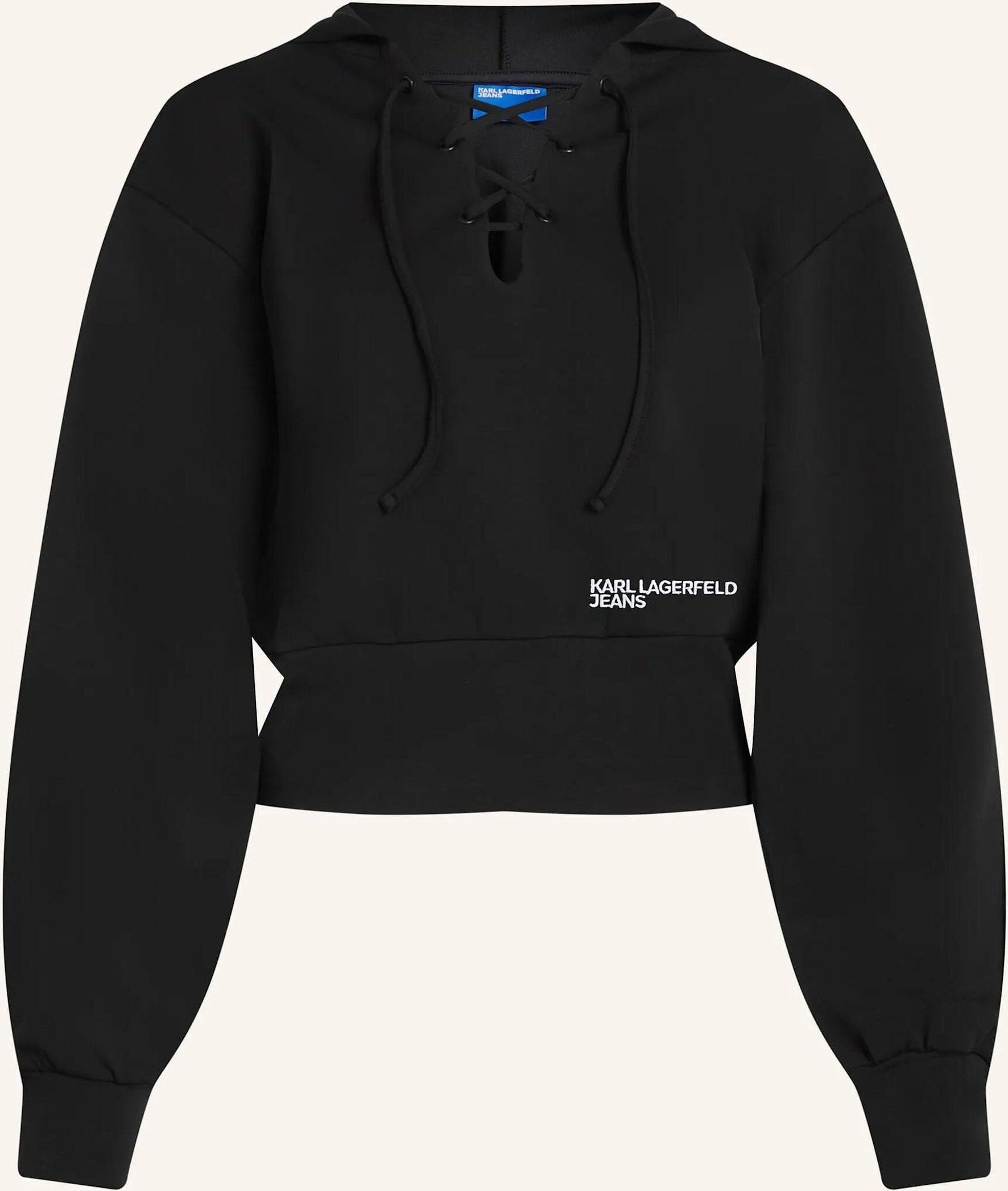 Karl Lagerfeld Jeans Hoodie schwarz