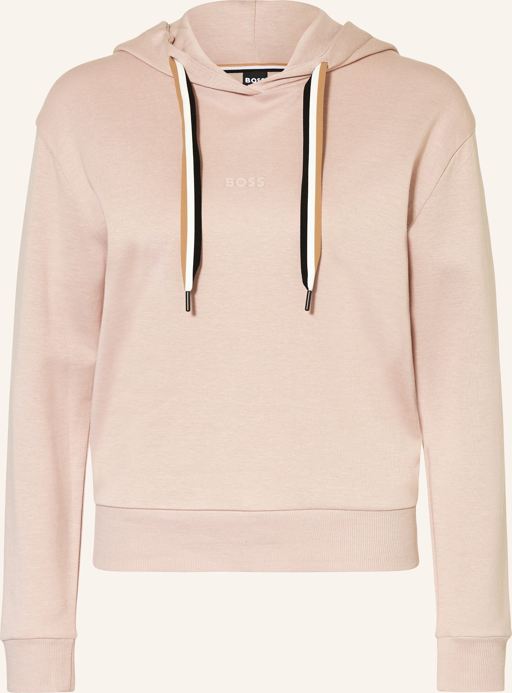 Boss Lounge-Hoodie Stripe beige