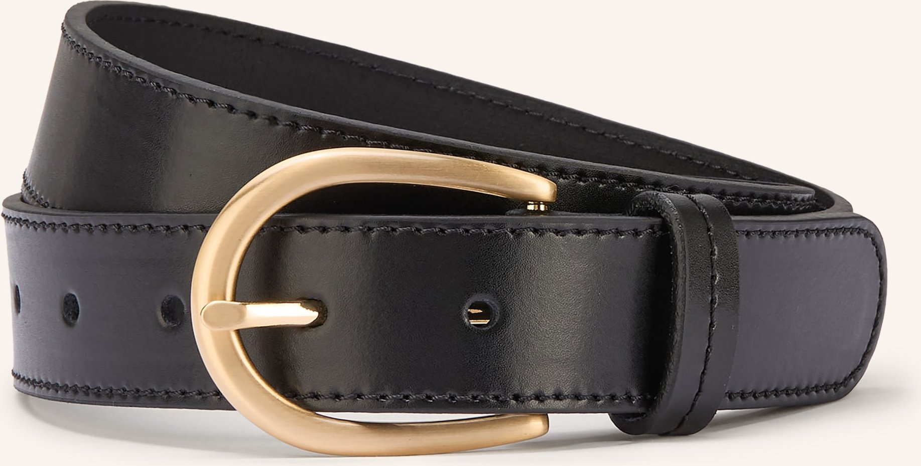 Condor Ledergürtel schwarz