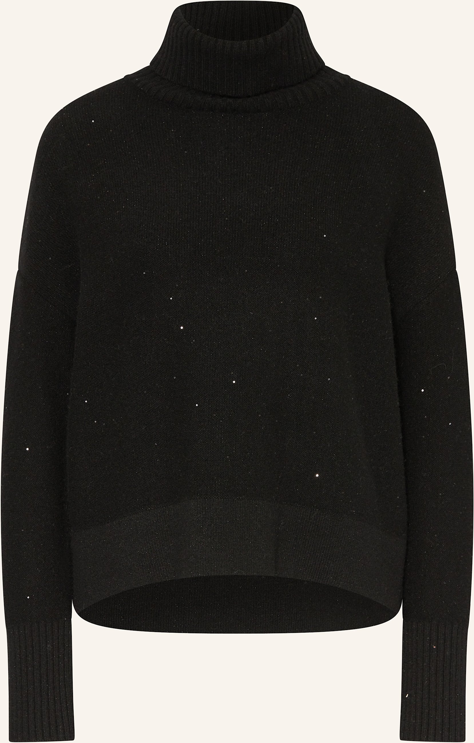 (The Mercer) N.Y. Cashmere-Pullover Mit Pailletten schwarz