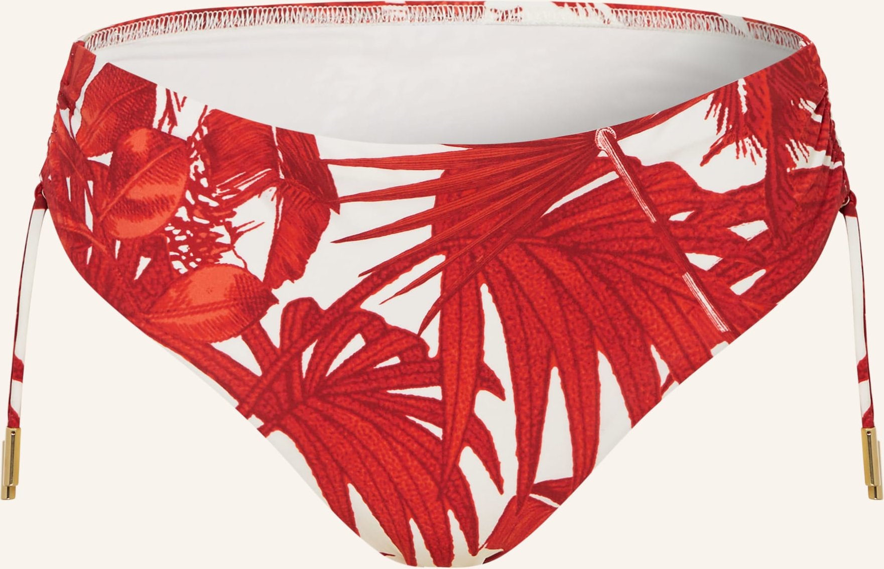 Maryan Mehlhorn Basic-Bikini-Hose Palmaria rot