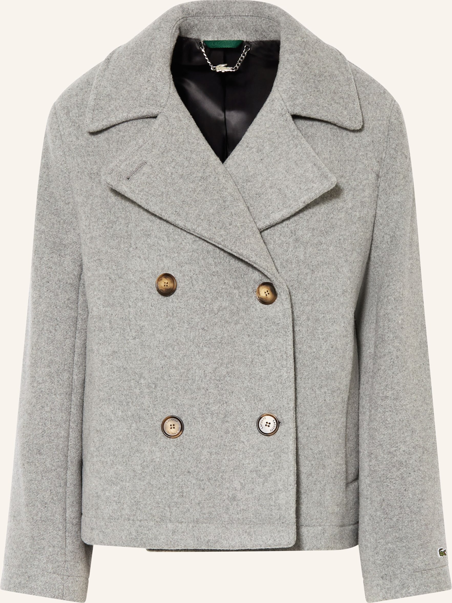 Lacoste Cabanjacke grau