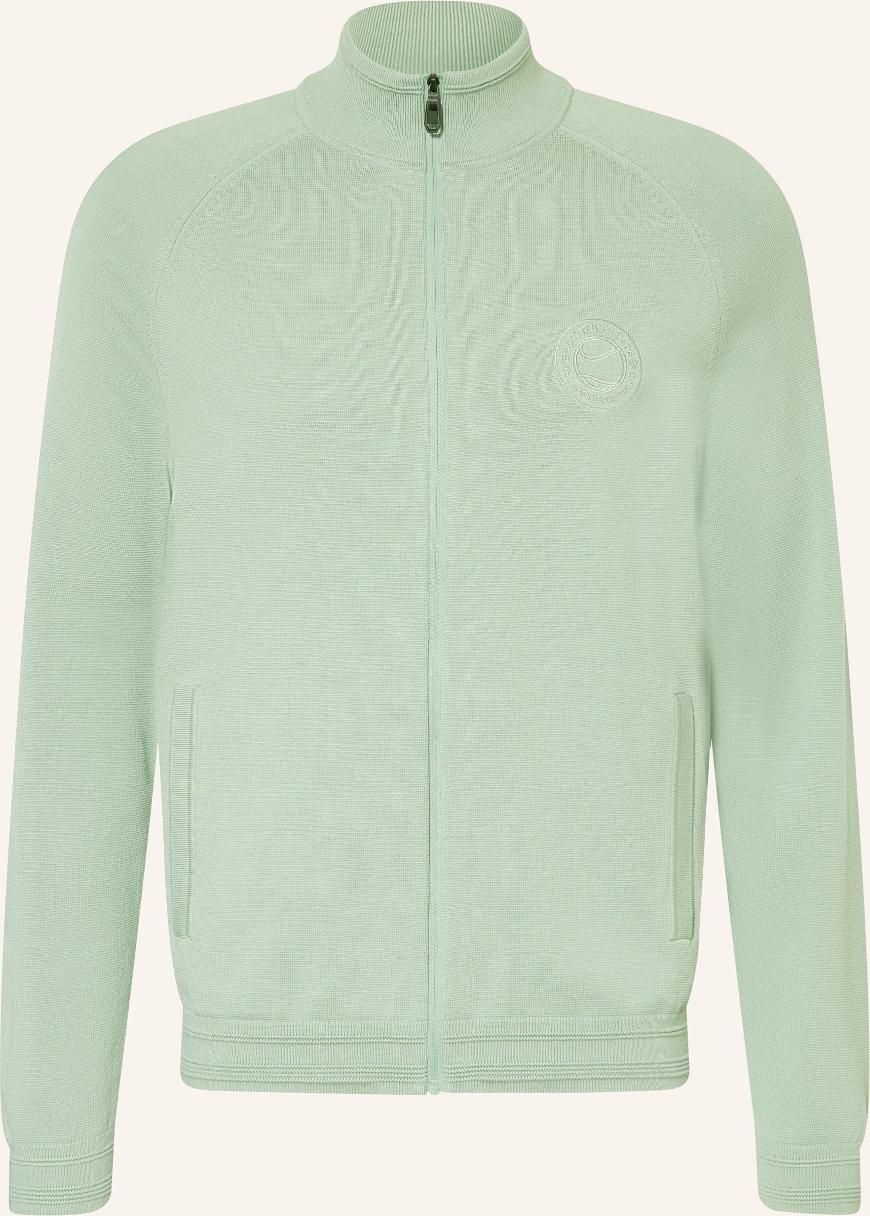 Boss Strickjacke Join gruen