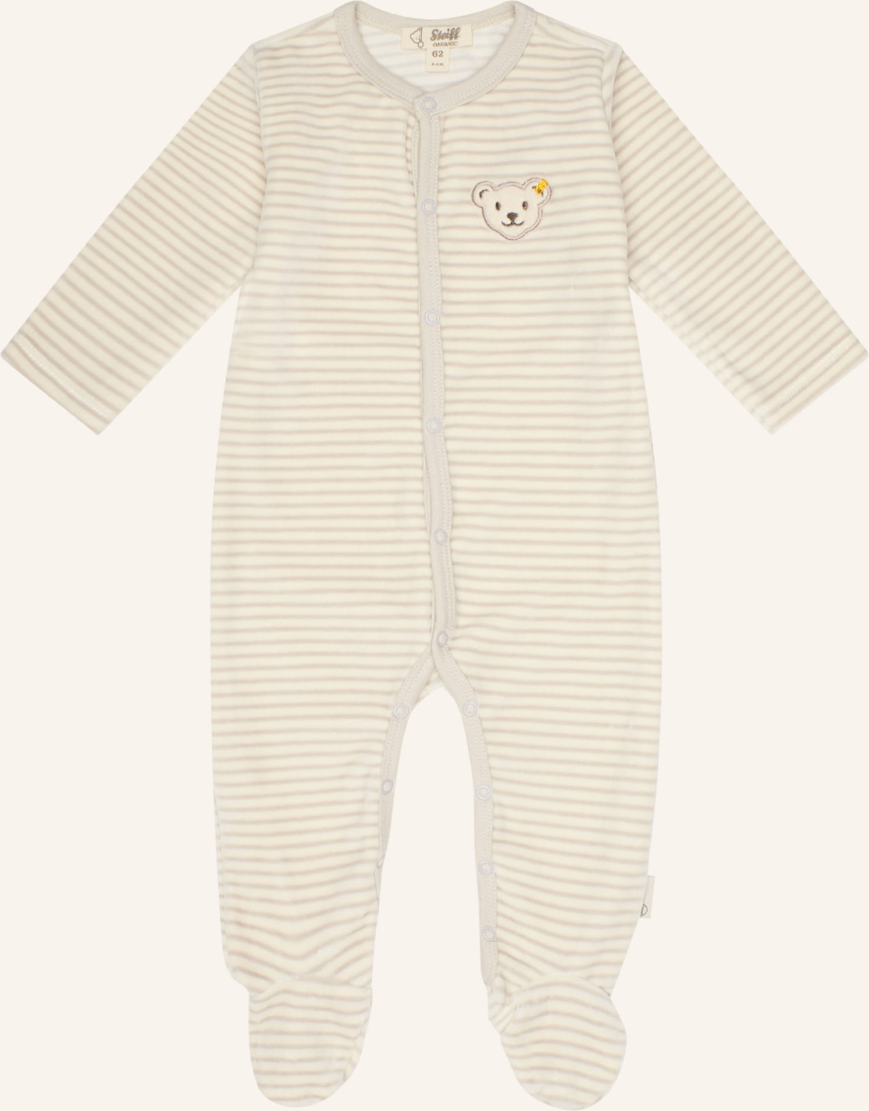 Steiff Strampler Wellness grau