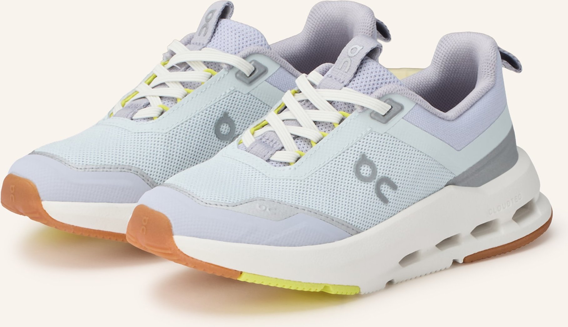 On Sneaker Cloudnova Kids blau