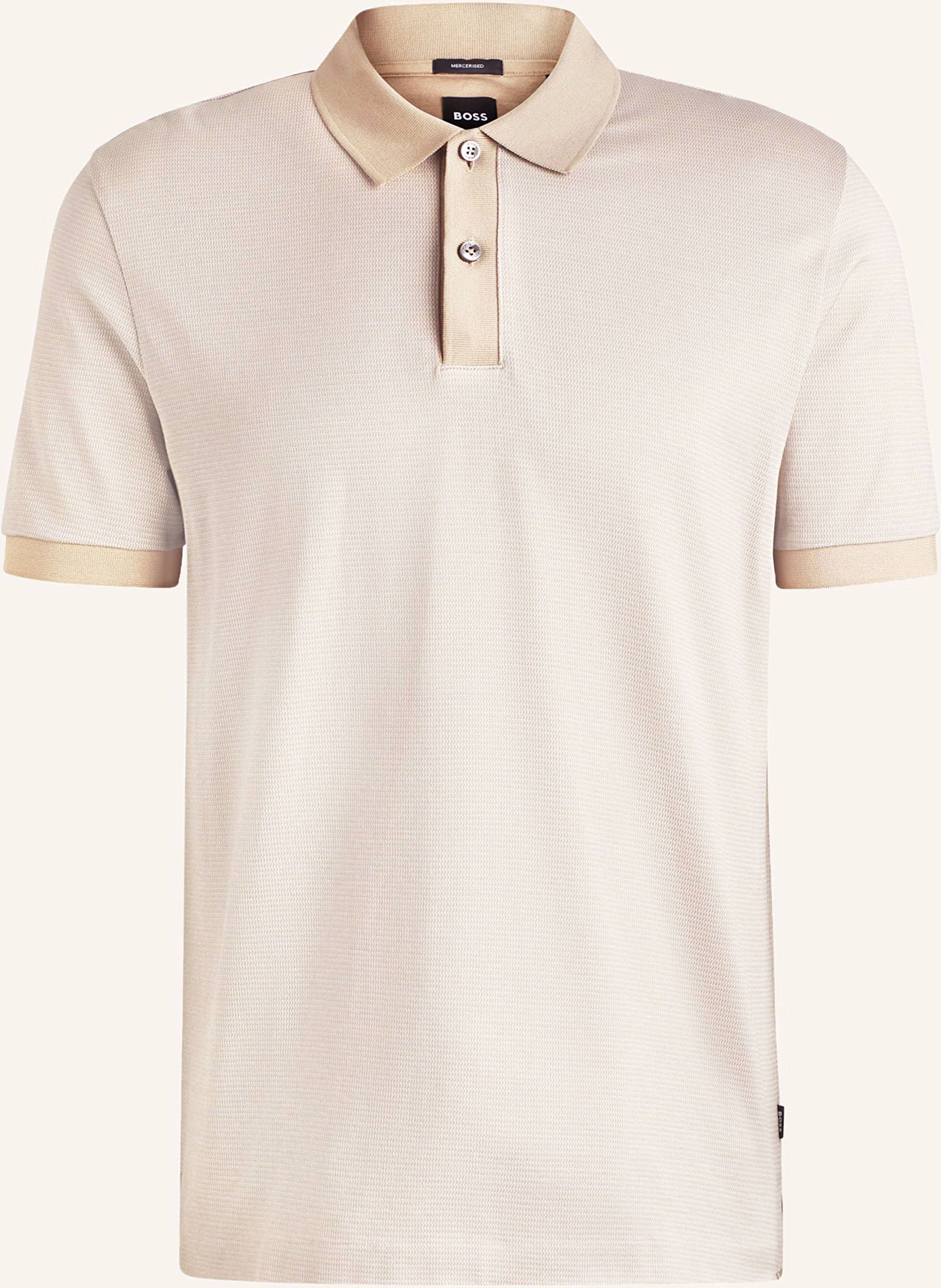 Boss Jersey-Poloshirt Parlay beige