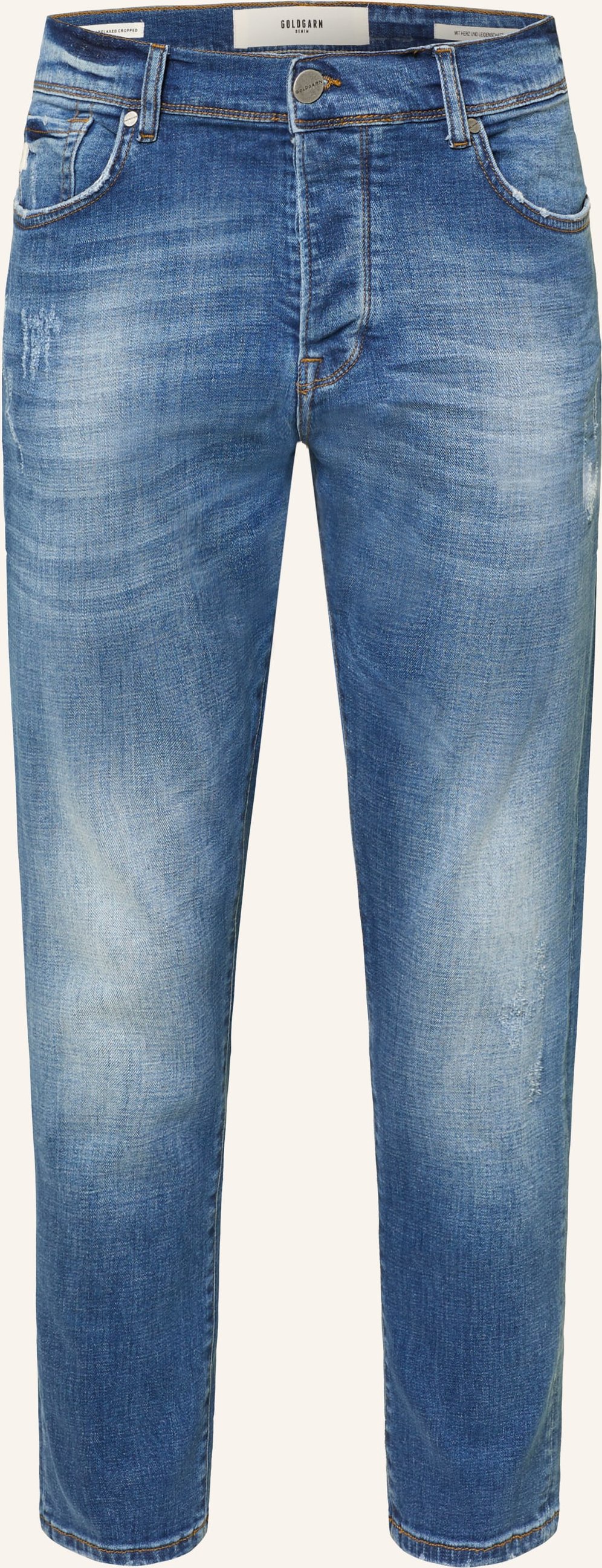 Goldgarn Denim Jeans Rheinau Relaxed Fit blau