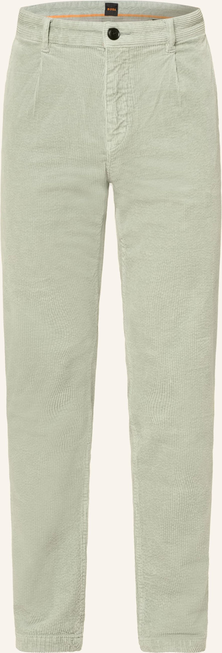 Boss Cordchino Tapered Fit gruen