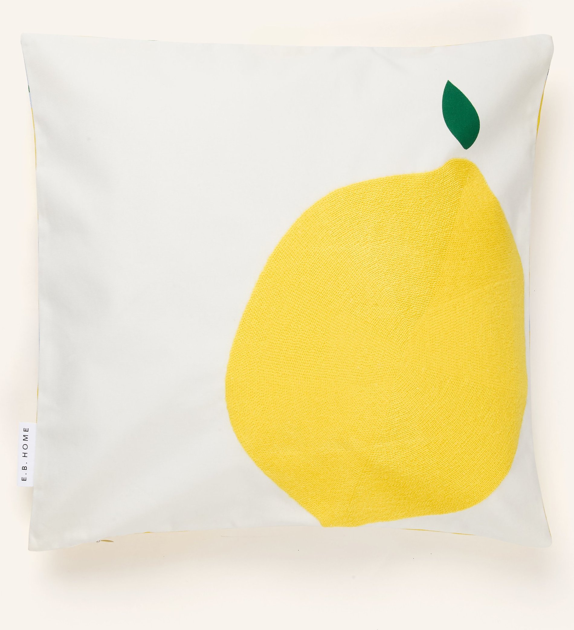 Eb Home Dekokissenhülle Lemon gelb