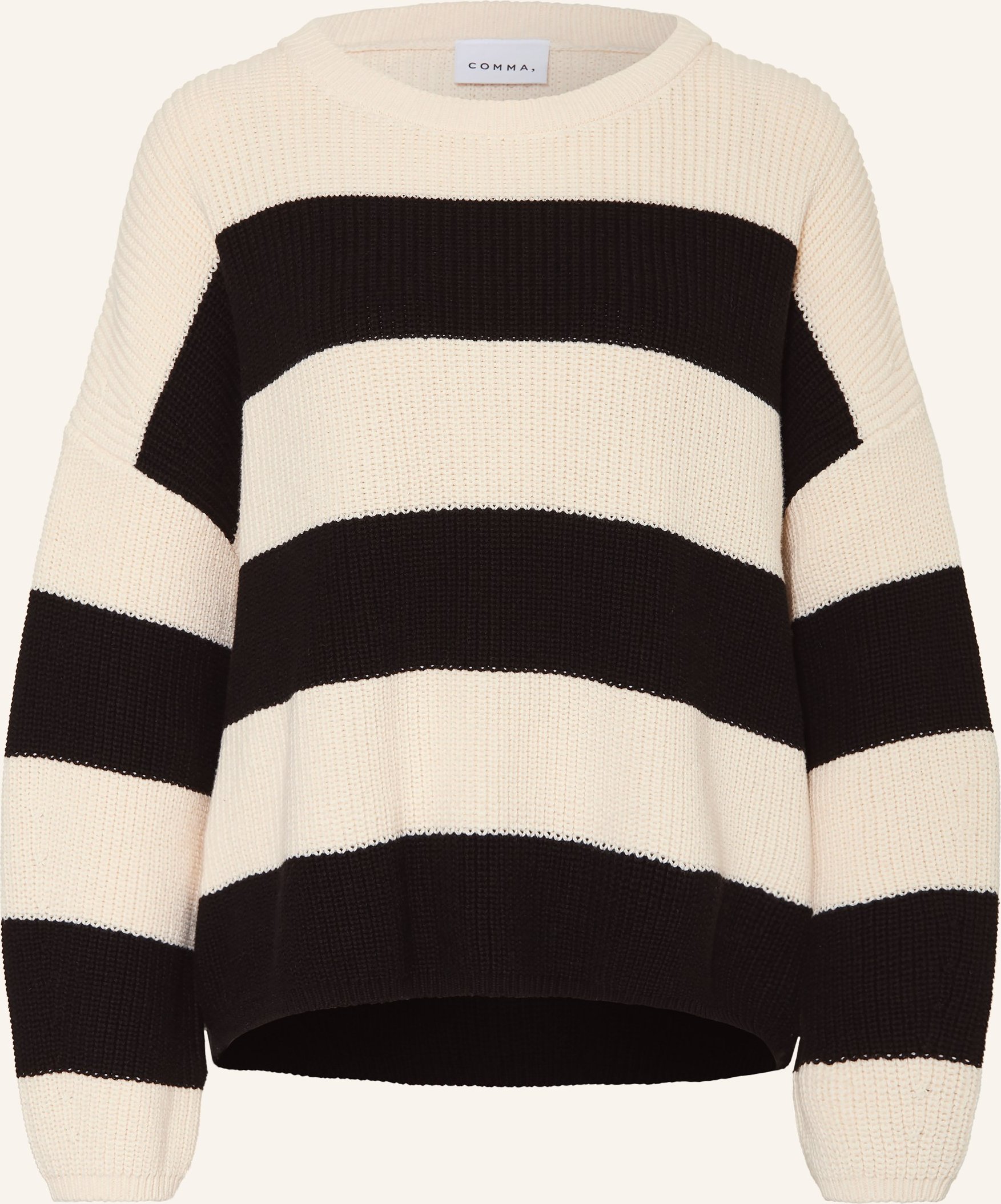 Comma Pullover weiss