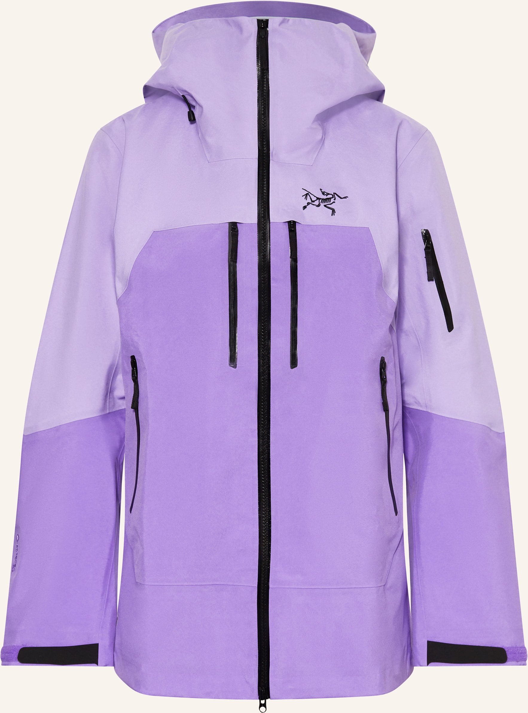 Arc'teryx Hardshell-Skijacke Rush lila