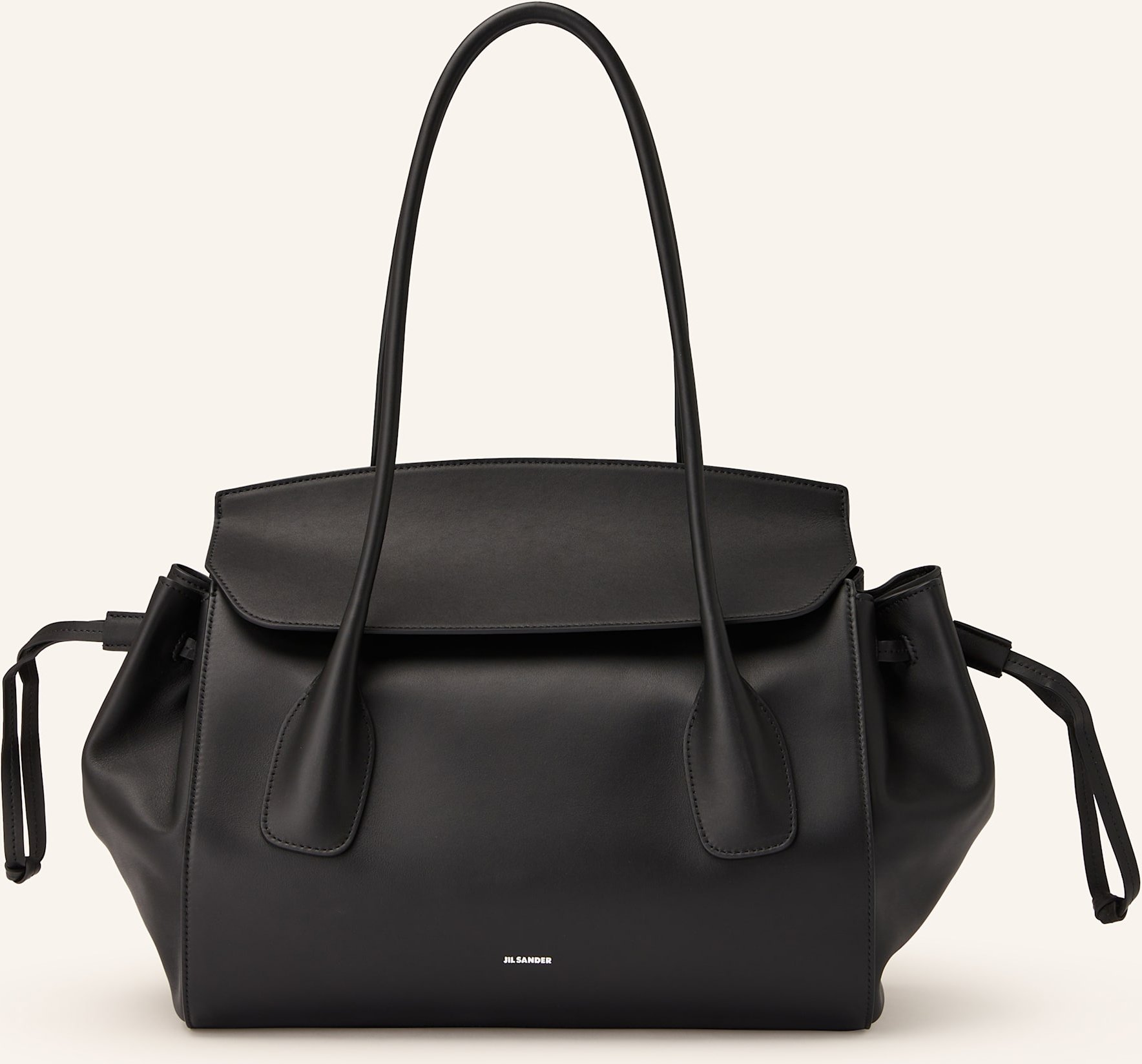 Jil Sander Shopper Voyage Small schwarz