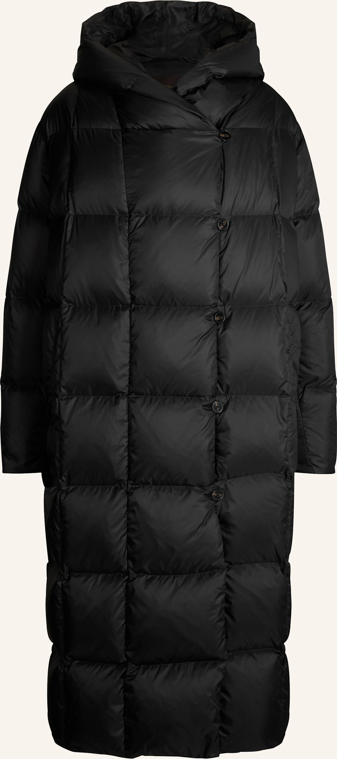 Windsor. Daunenmantel schwarz