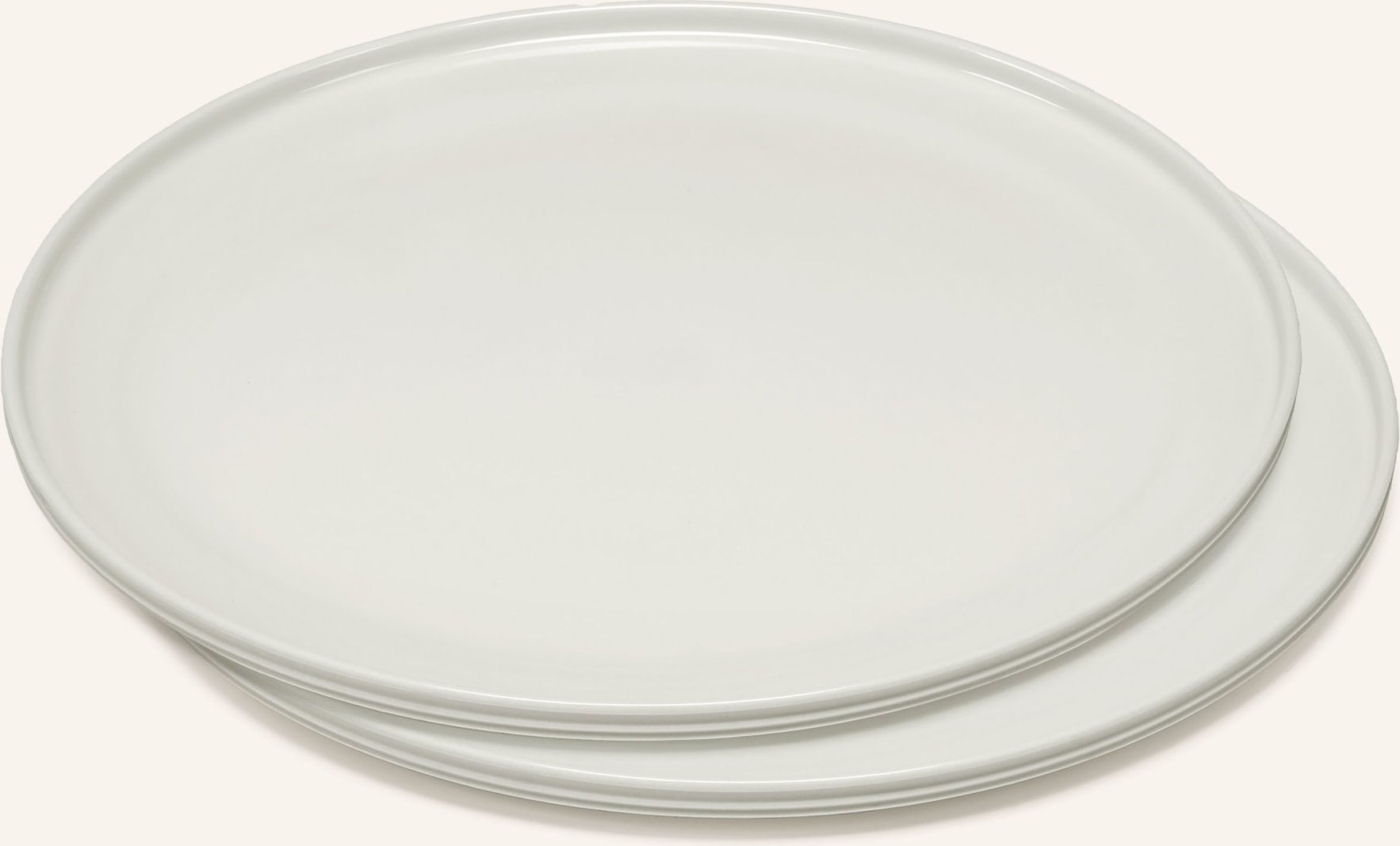 Serax 2er-Set Menüteller Dune L weiss