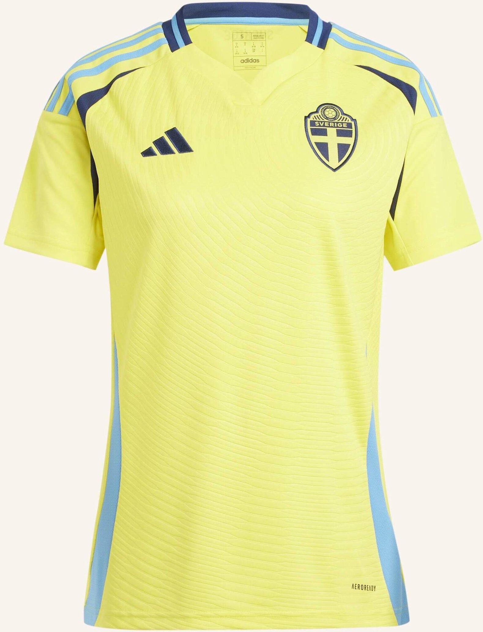 Thumbnail - Adidas Schweden 24 Heimtrikot gelb