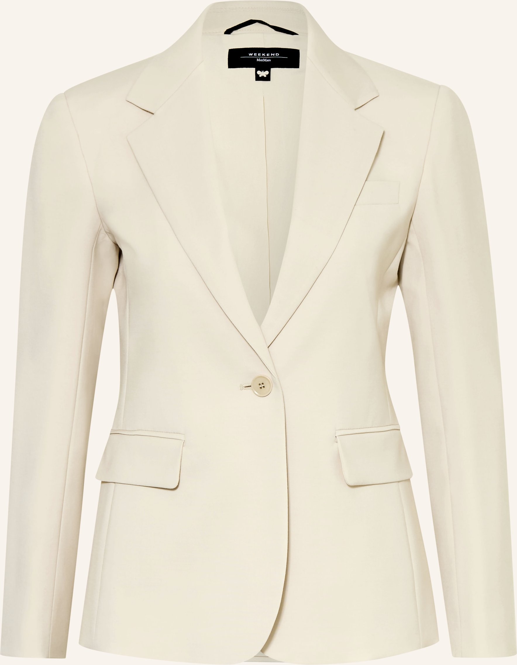 Weekend Max Mara Blazer Lamine beige
