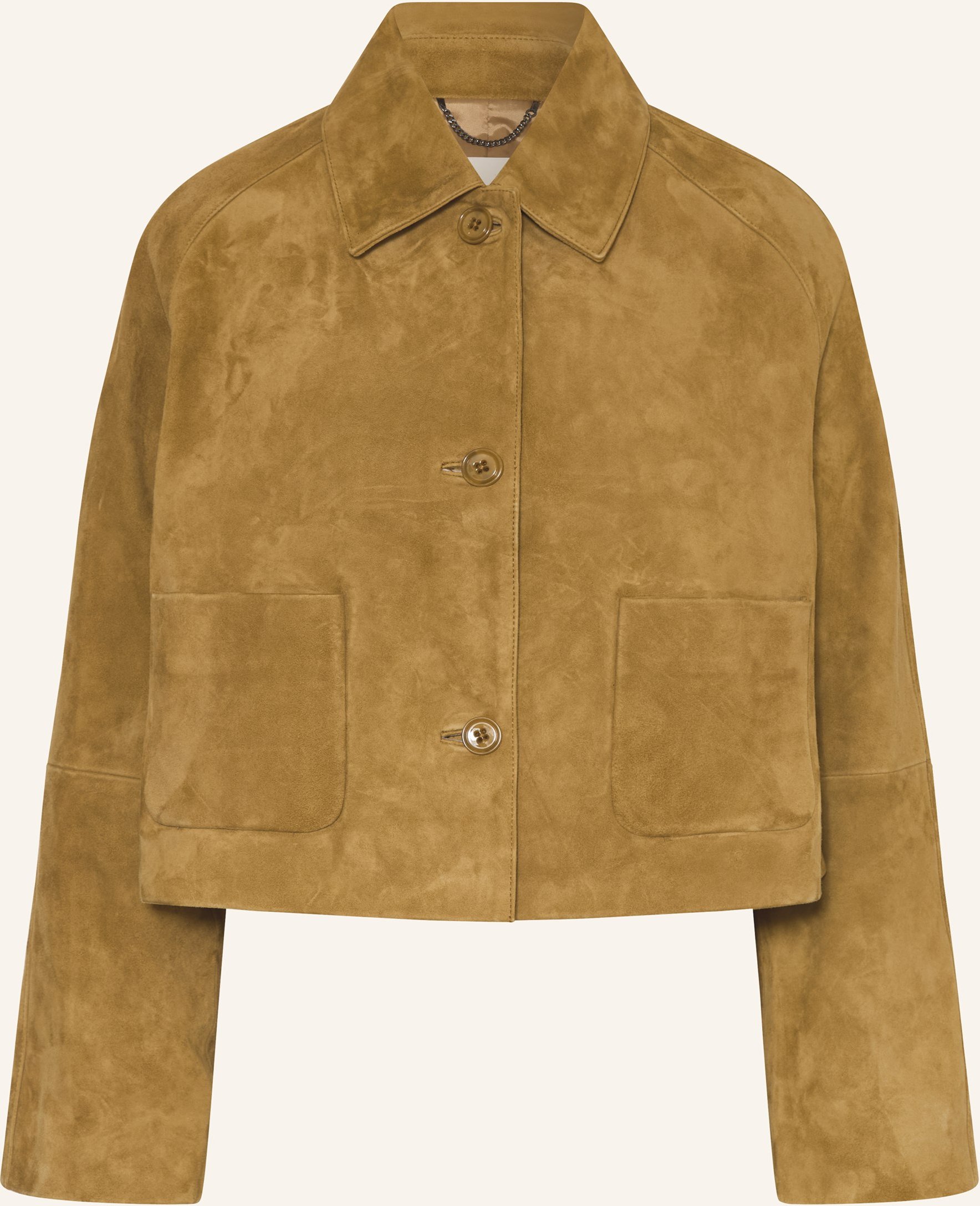 Dorothee Schumacher Lederjacke Soft Touch blau