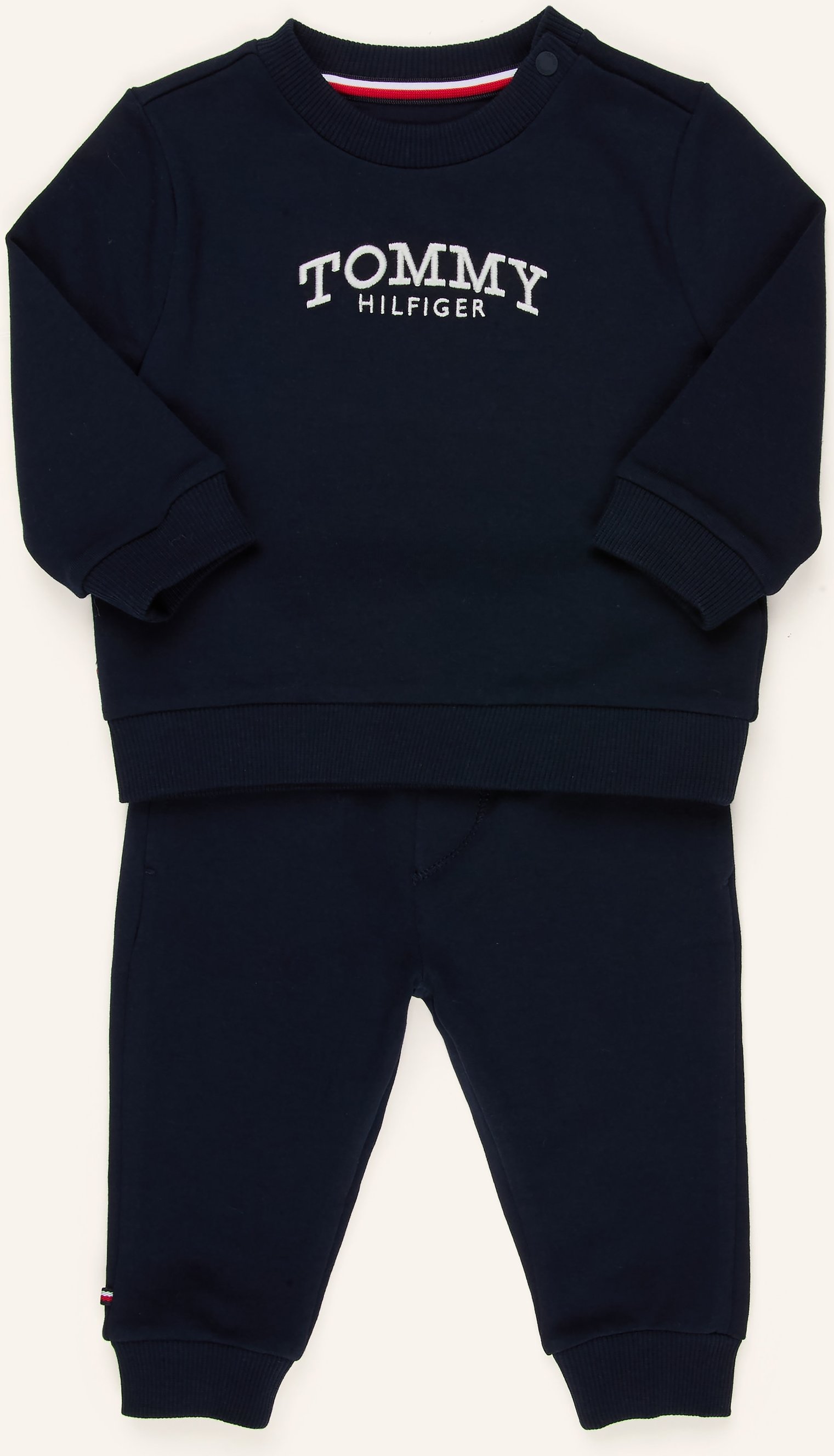 Tommy Hilfiger Set: Sweatshirt Und Sweatpants blau