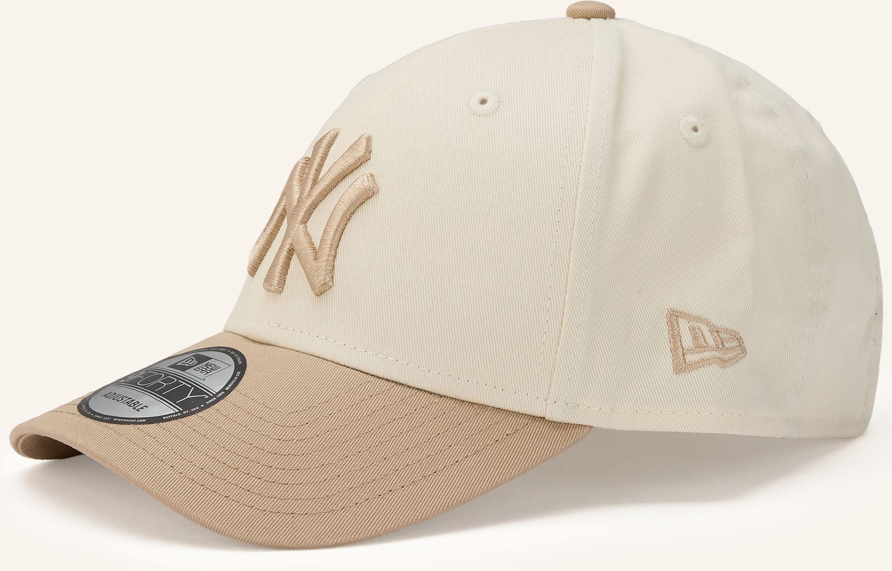 New Era Cap Colourblock 9forty® beige