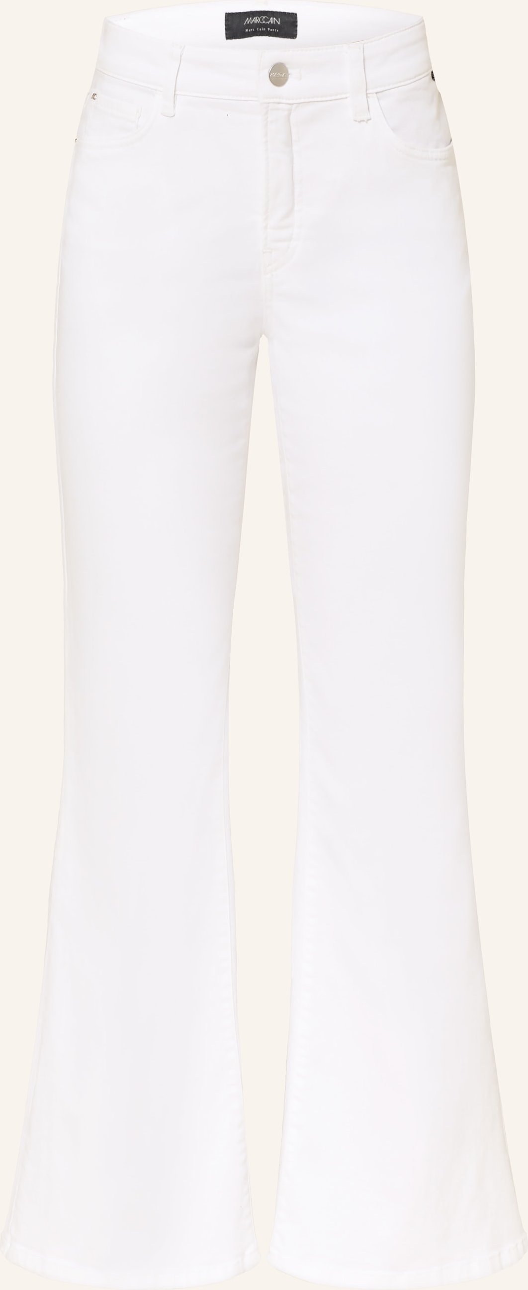 Marc Cain Flared Jeans Frenda weiss