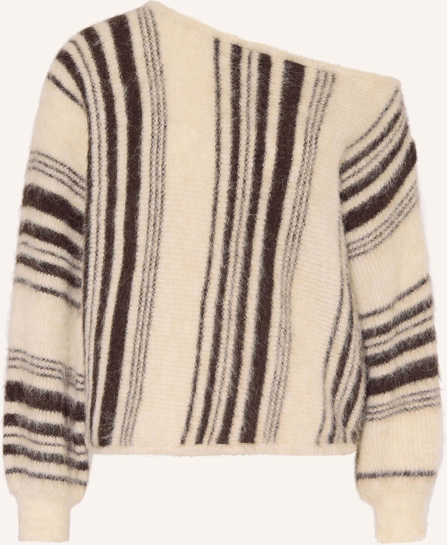 Ba&Sh One-Shoulder-Pullover Suela braun