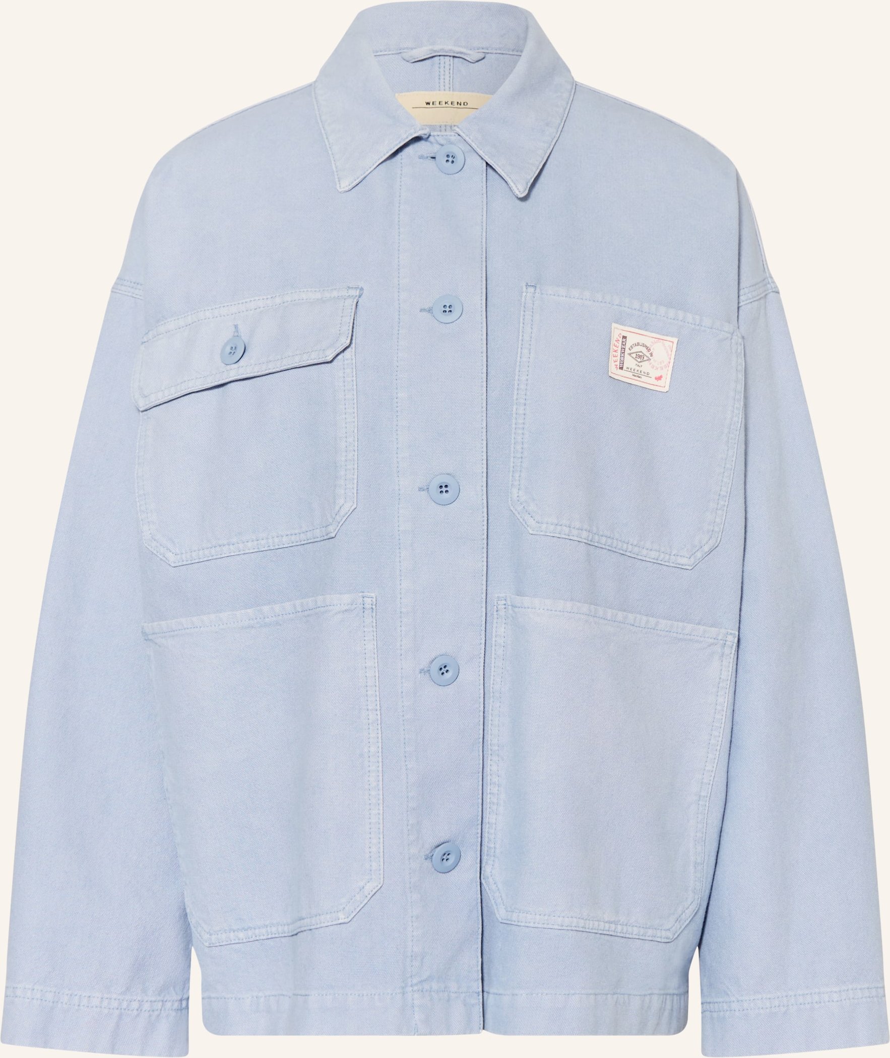 Weekend Max Mara Jeansjacke Album blau