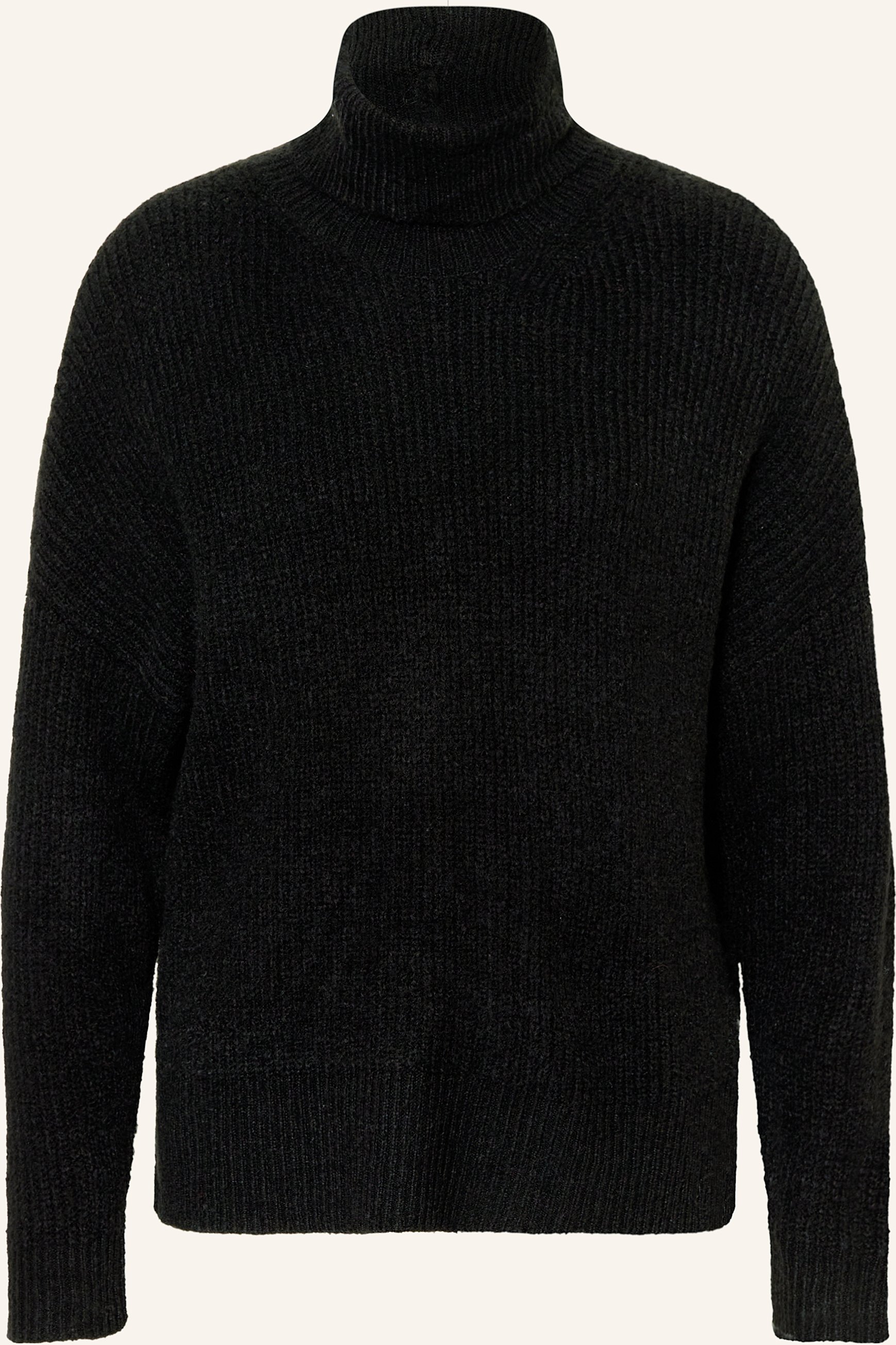 Rich & Royal Rollkragenpullover schwarz
