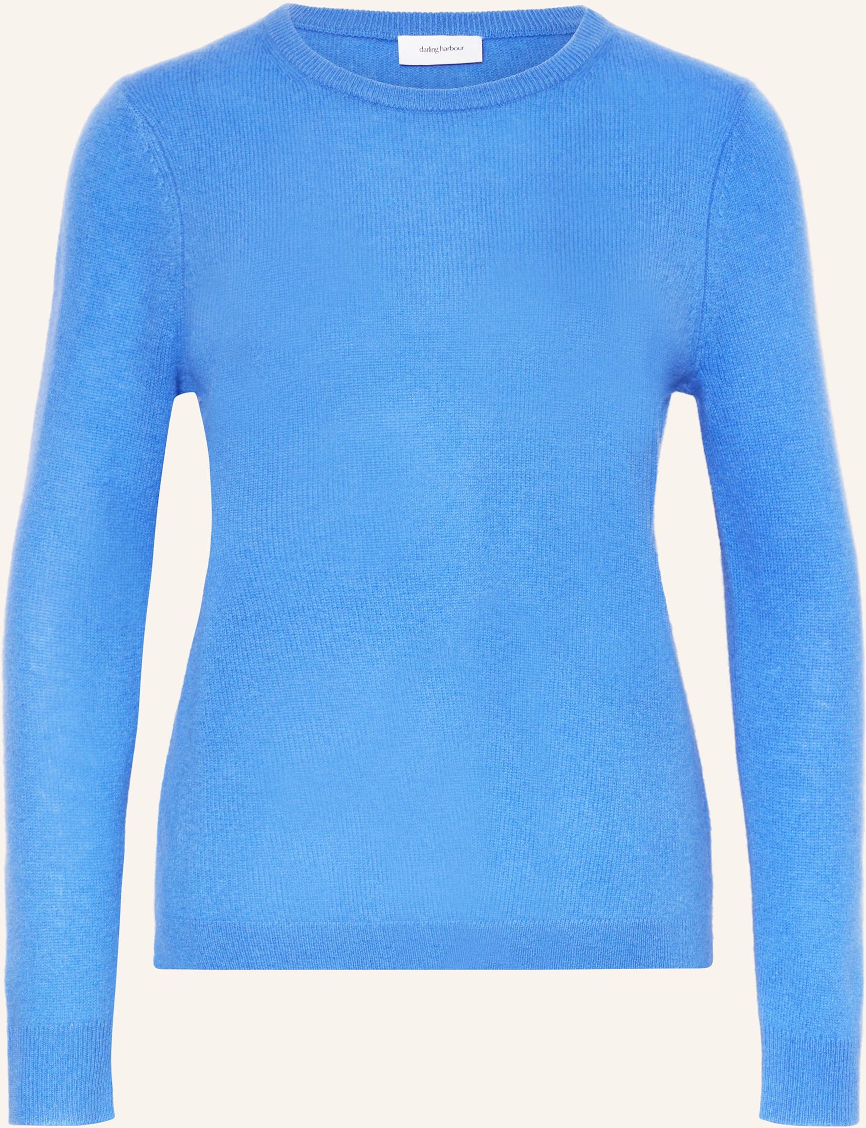 Darling Harbour Cashmere-Pullover blau