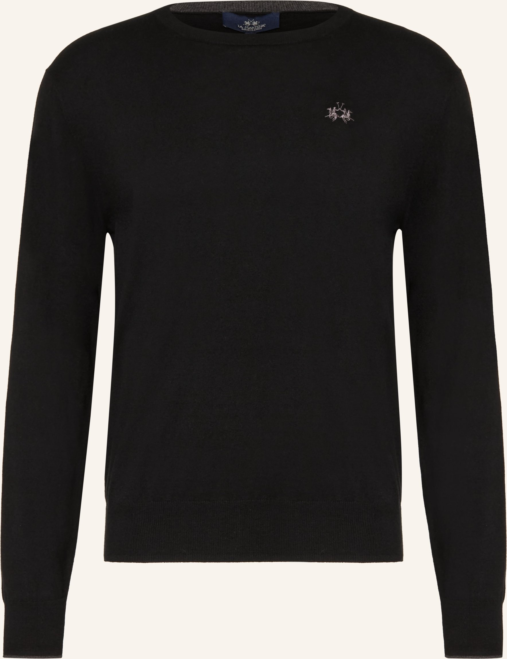 La Martina Pullover schwarz