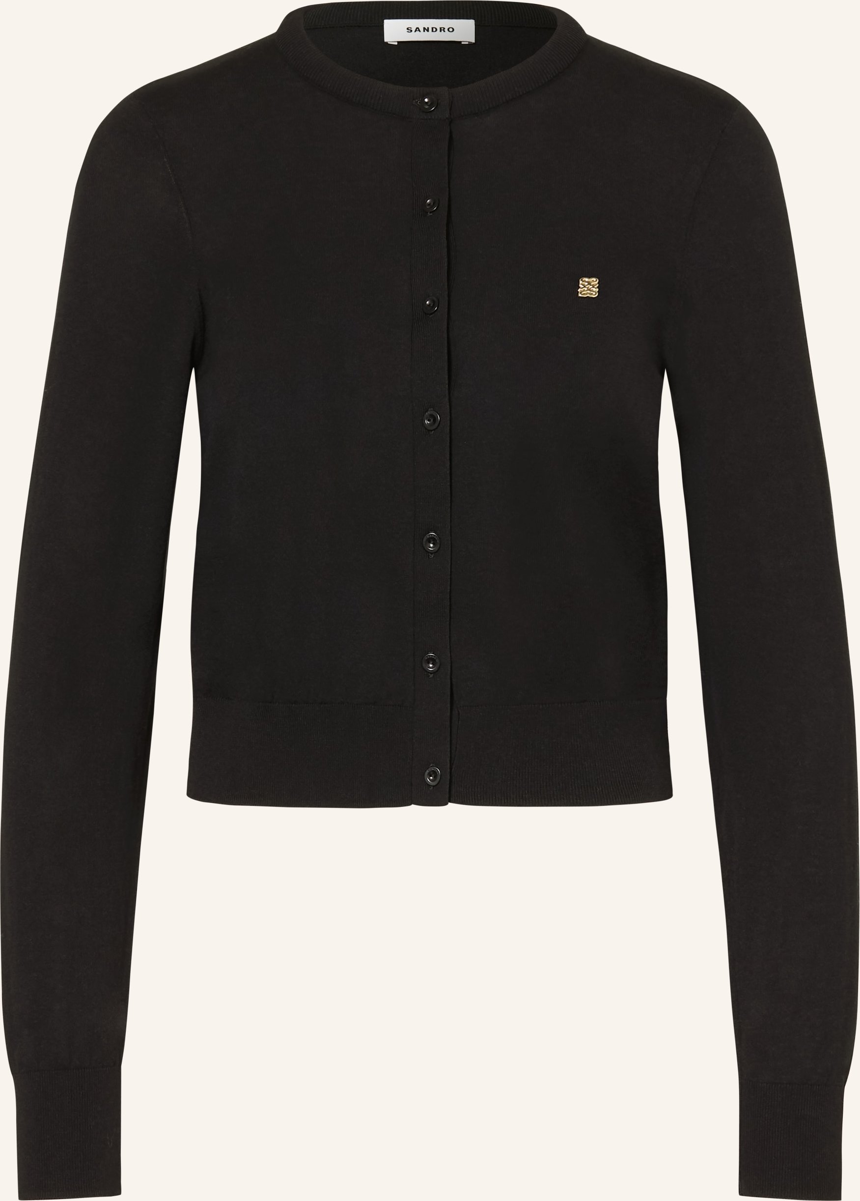 Sandro Strickjacke schwarz