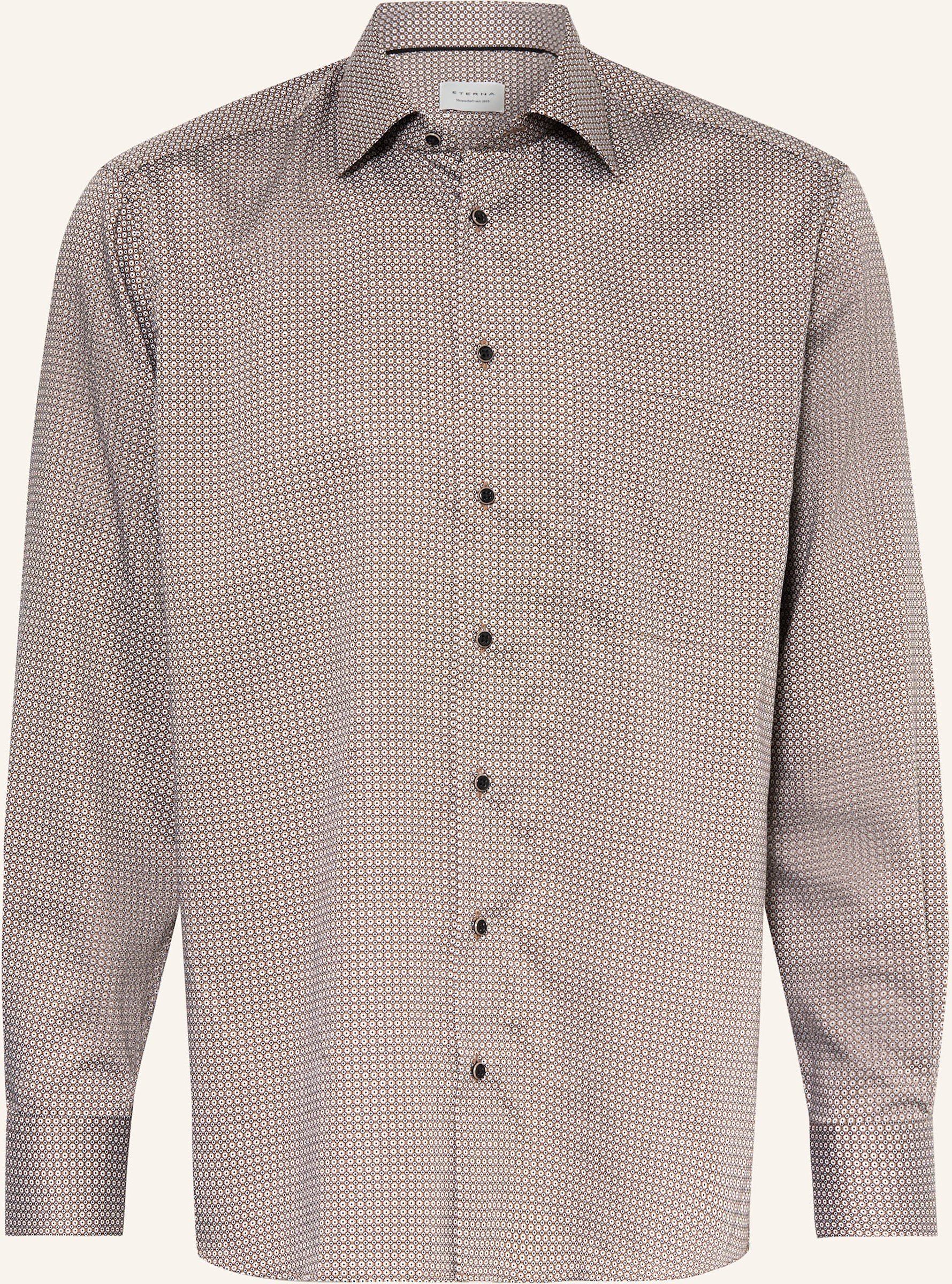 Thumbnail - Eterna Hemd Comfort Fit beige