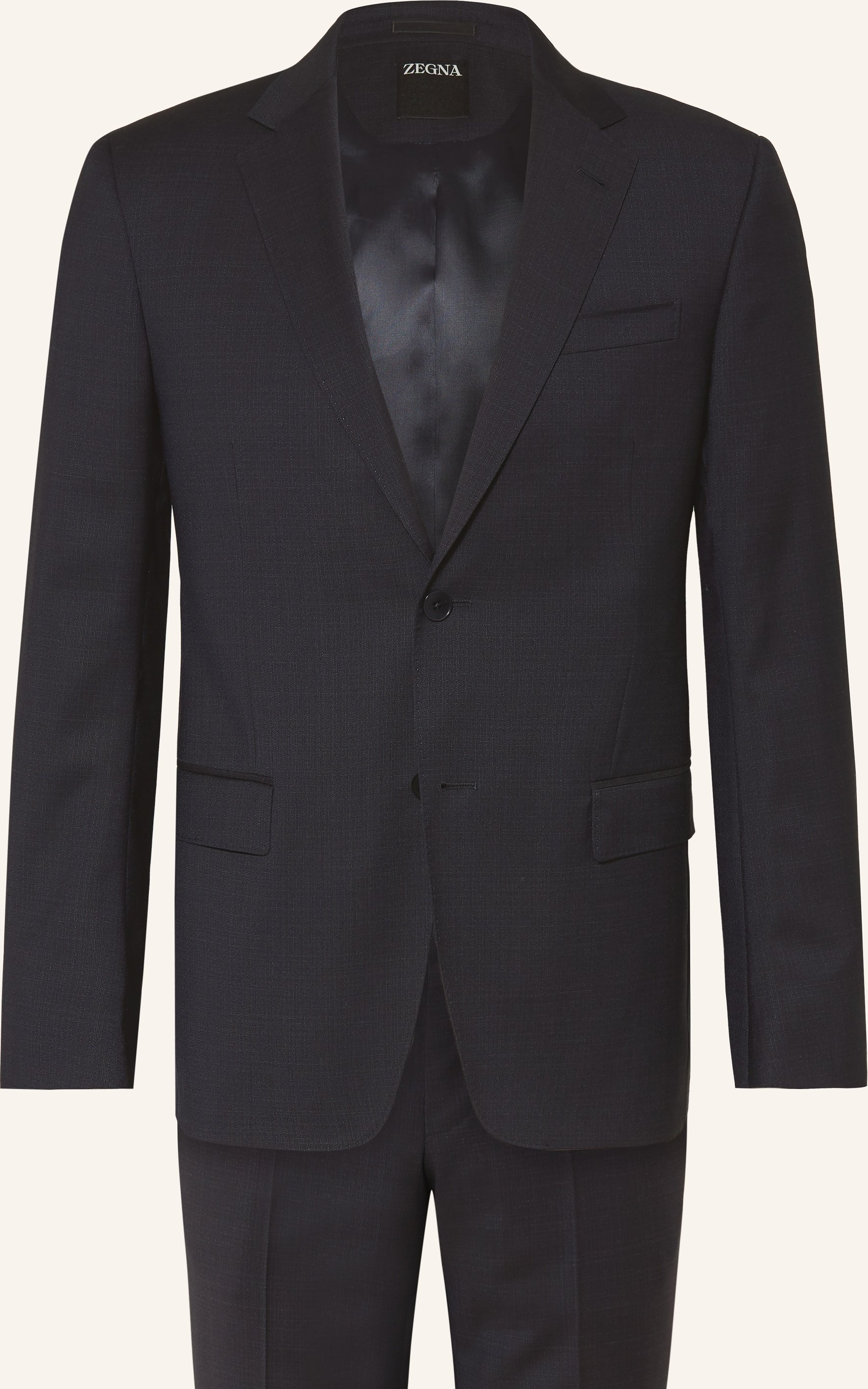 Zegna Anzug Extra Slim Fit grau