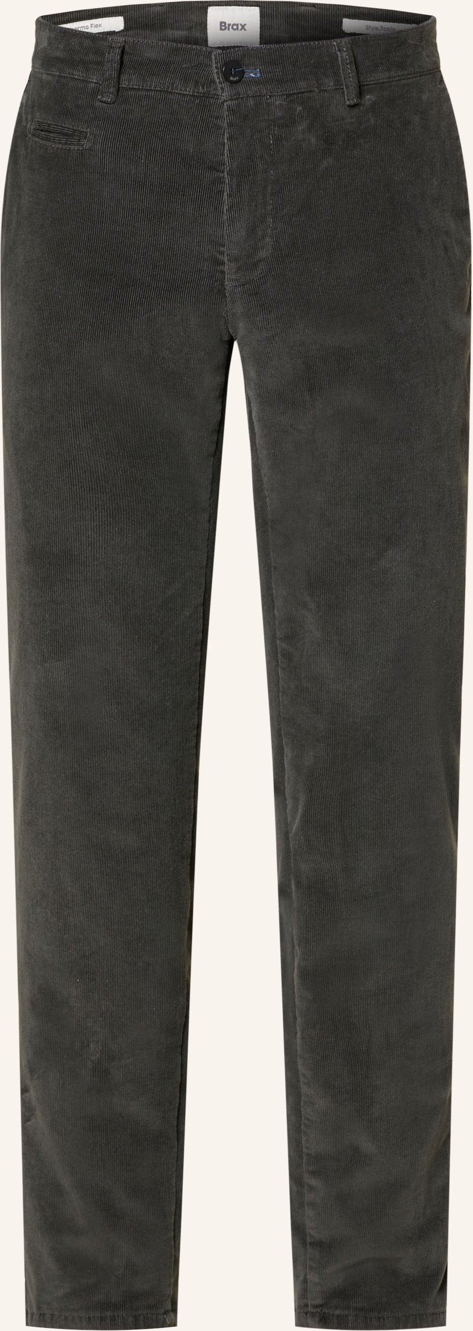 Brax Cordhose Fabio Tt Modern Fit grau