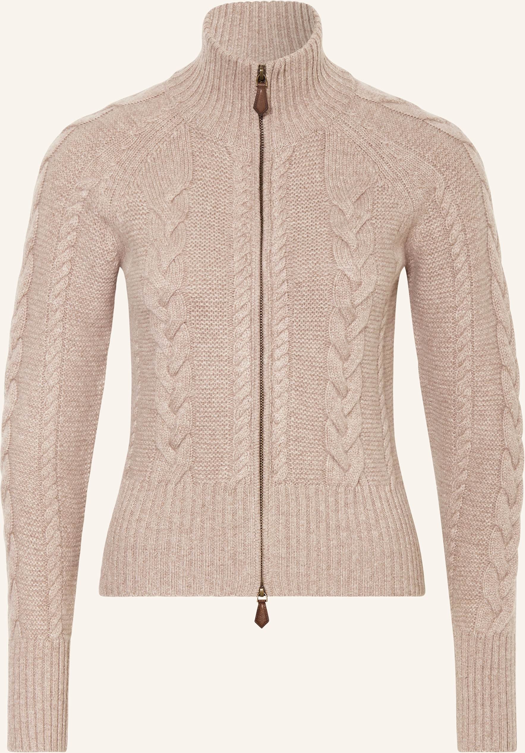 Thumbnail - Habsburg Strickjanker Annabelle Aus Cashmere beige