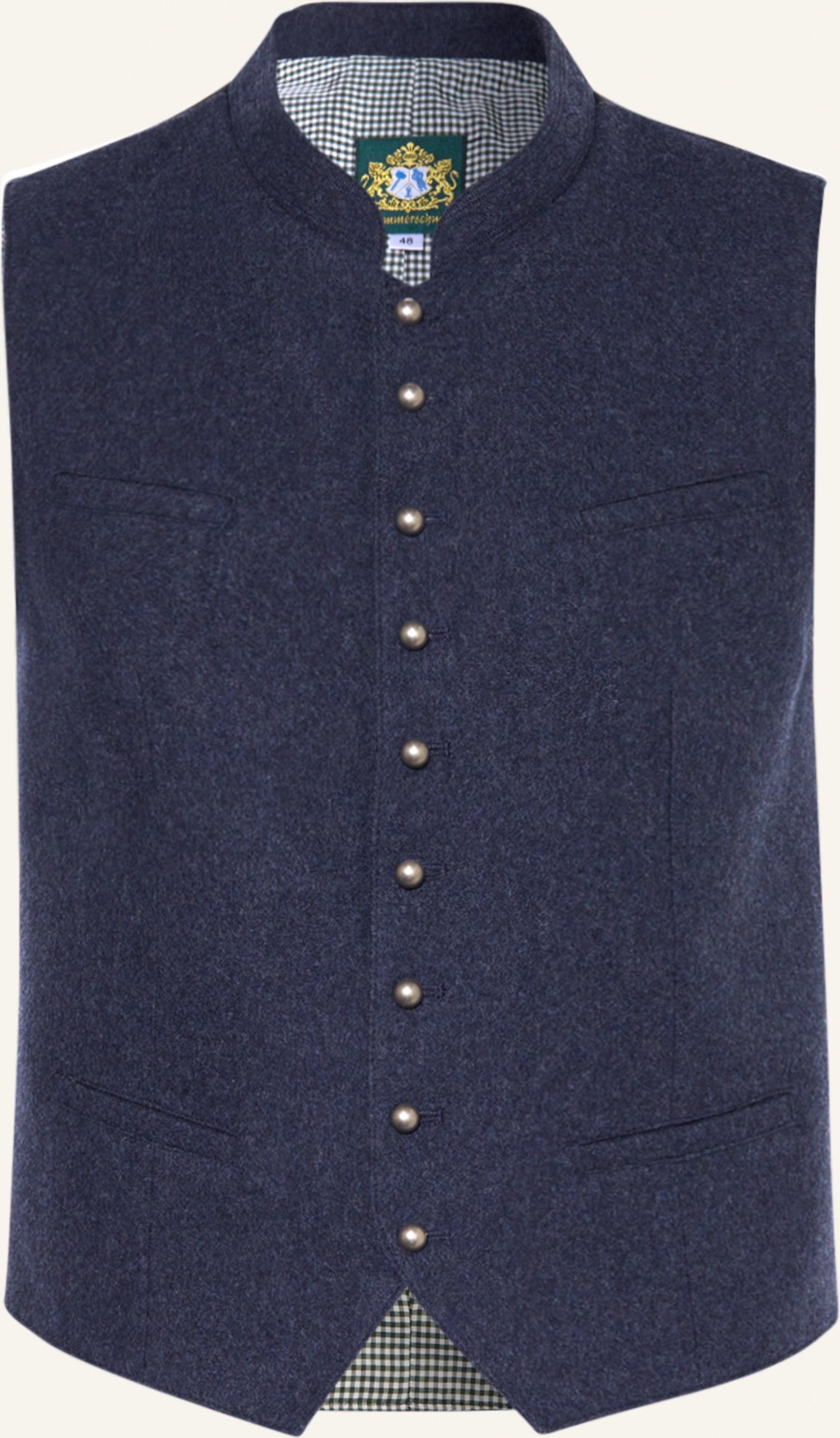 Thumbnail - Hammerschmid Trachtenweste Max Regular Fit blau