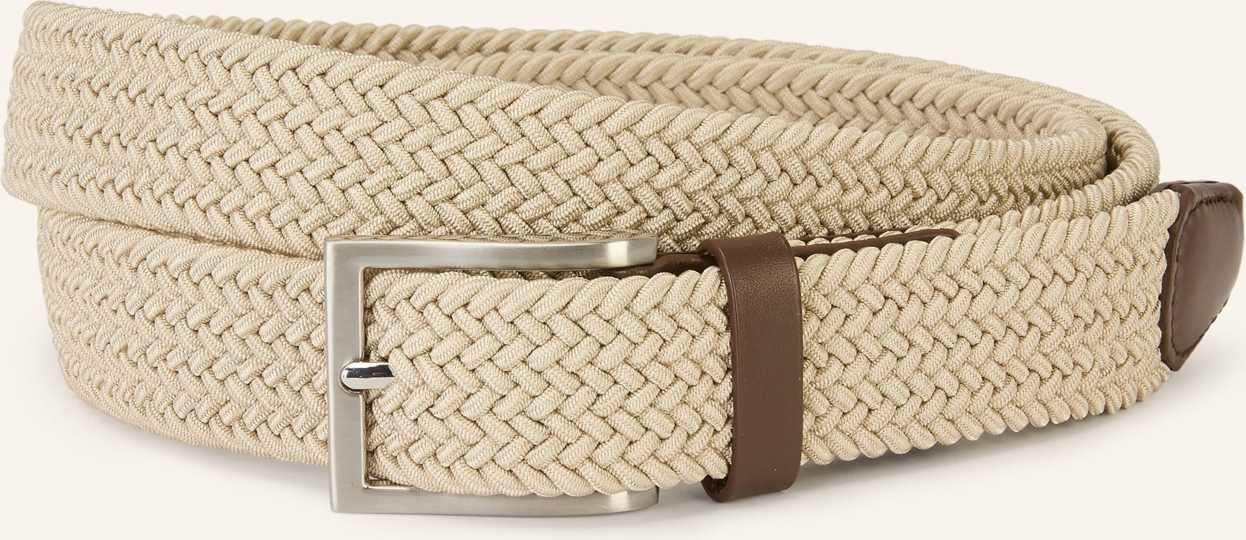 Strokesman's Flechtgürtel beige